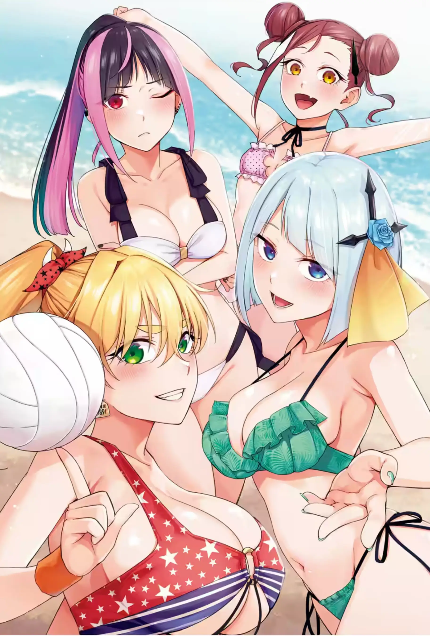 Swimsuits are great, but somehow they feel plain after all the stuff the girls pull out normally during the story