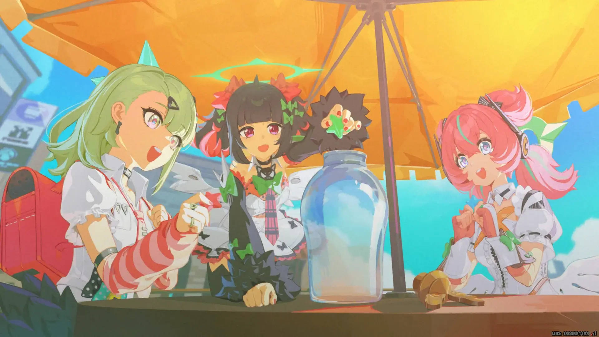 A new beginning for our girls Sunna, Nangong and Aria which means a new container of their delusions to start with.