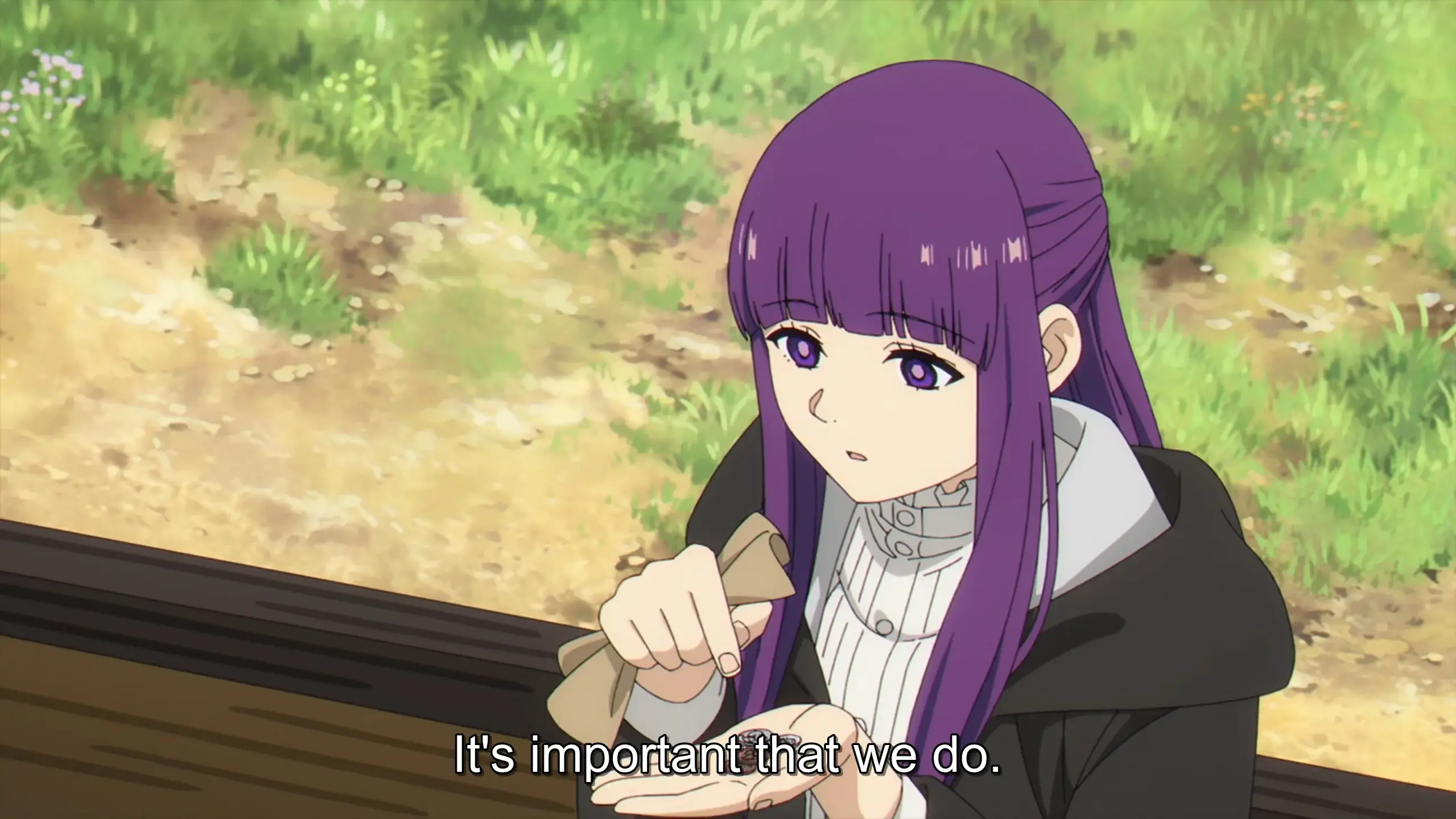 Money management is something that Frieren would never do anyway so it's up to you Fern