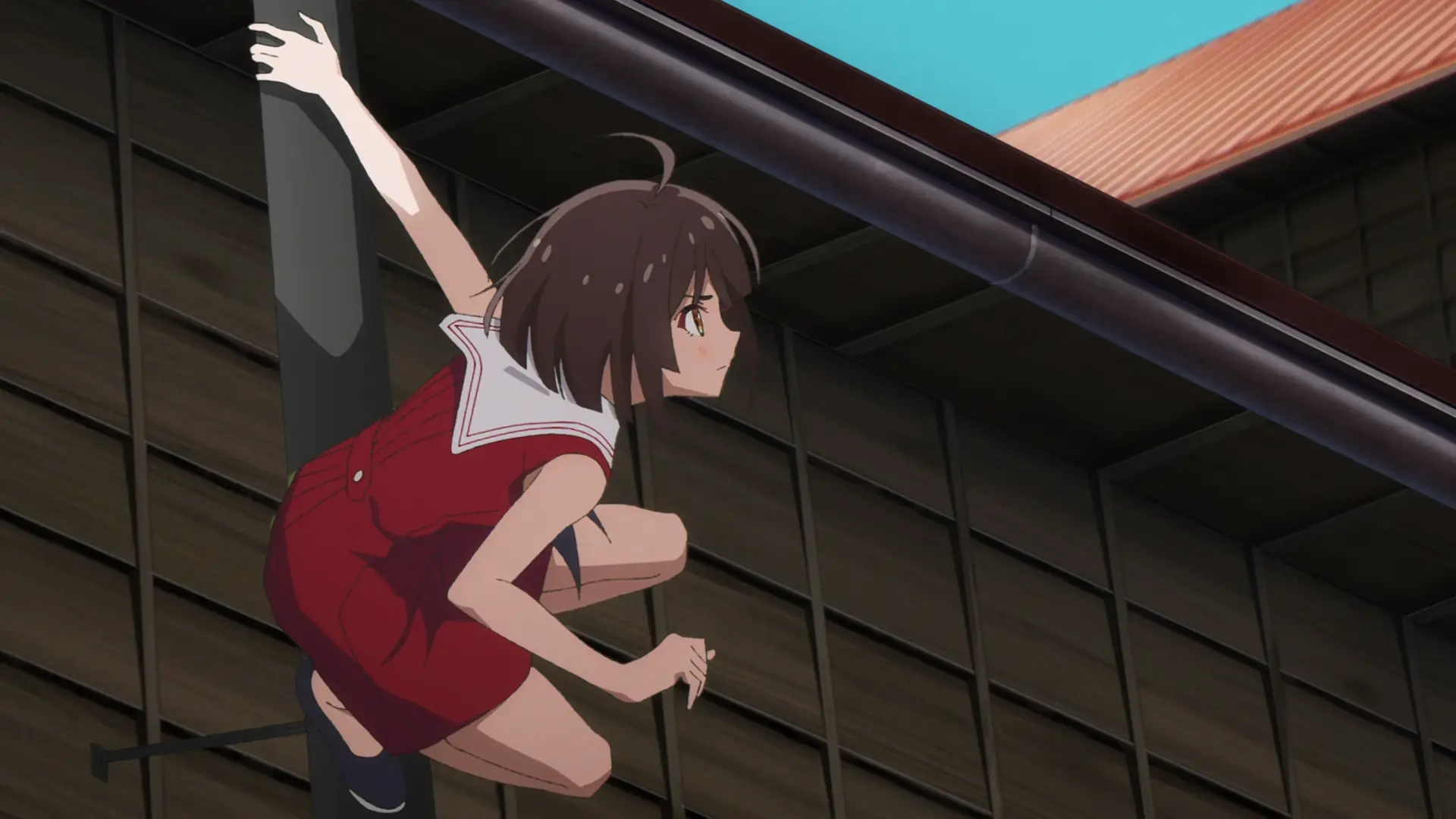 Still impressed by the amazing animation for Mizuka during the scenes, honestly it's way better than most action scenes we get nowadays.
