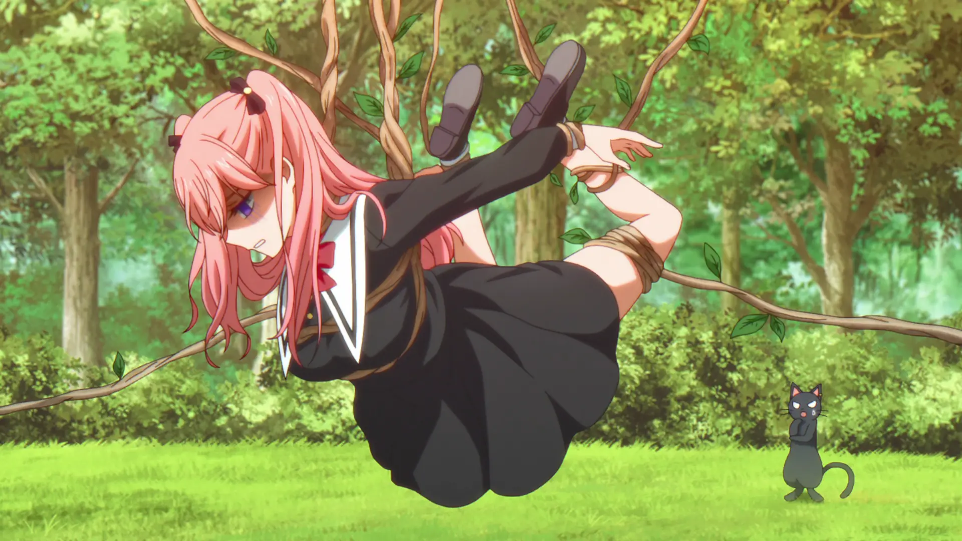 Now, I don't want to say, but Spica has talent. It's not easy to put yourself in this position and doing it with magic feels even better!