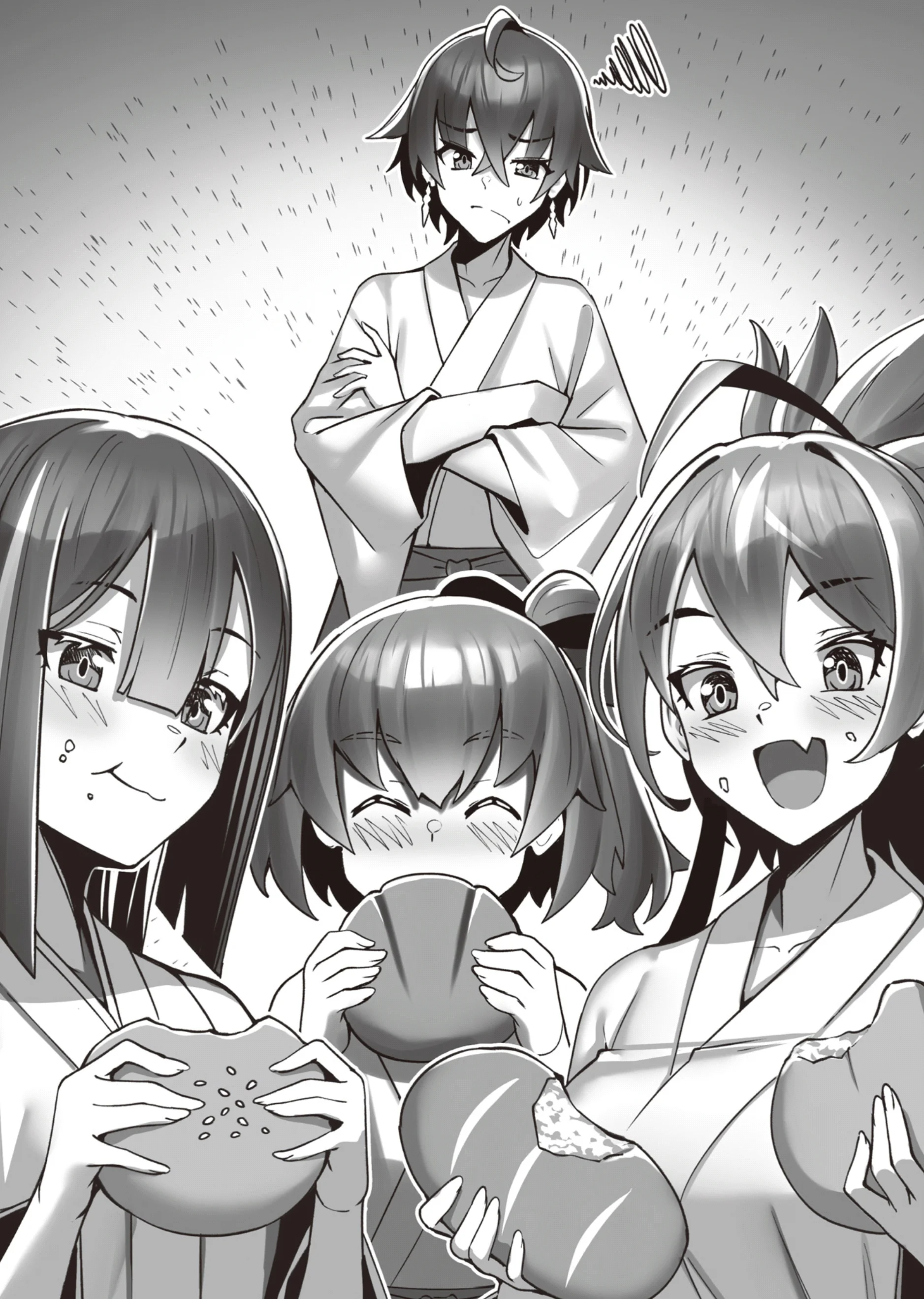 The three smaller members of the Issen-ryuu