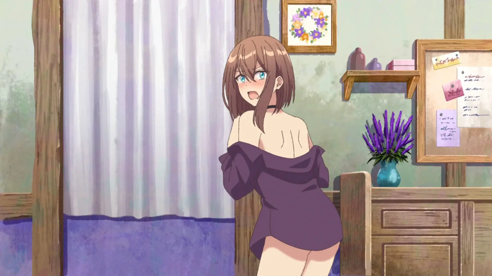 Mikana's fanservice scene?! Here we go! Honestly still think she has the best design.