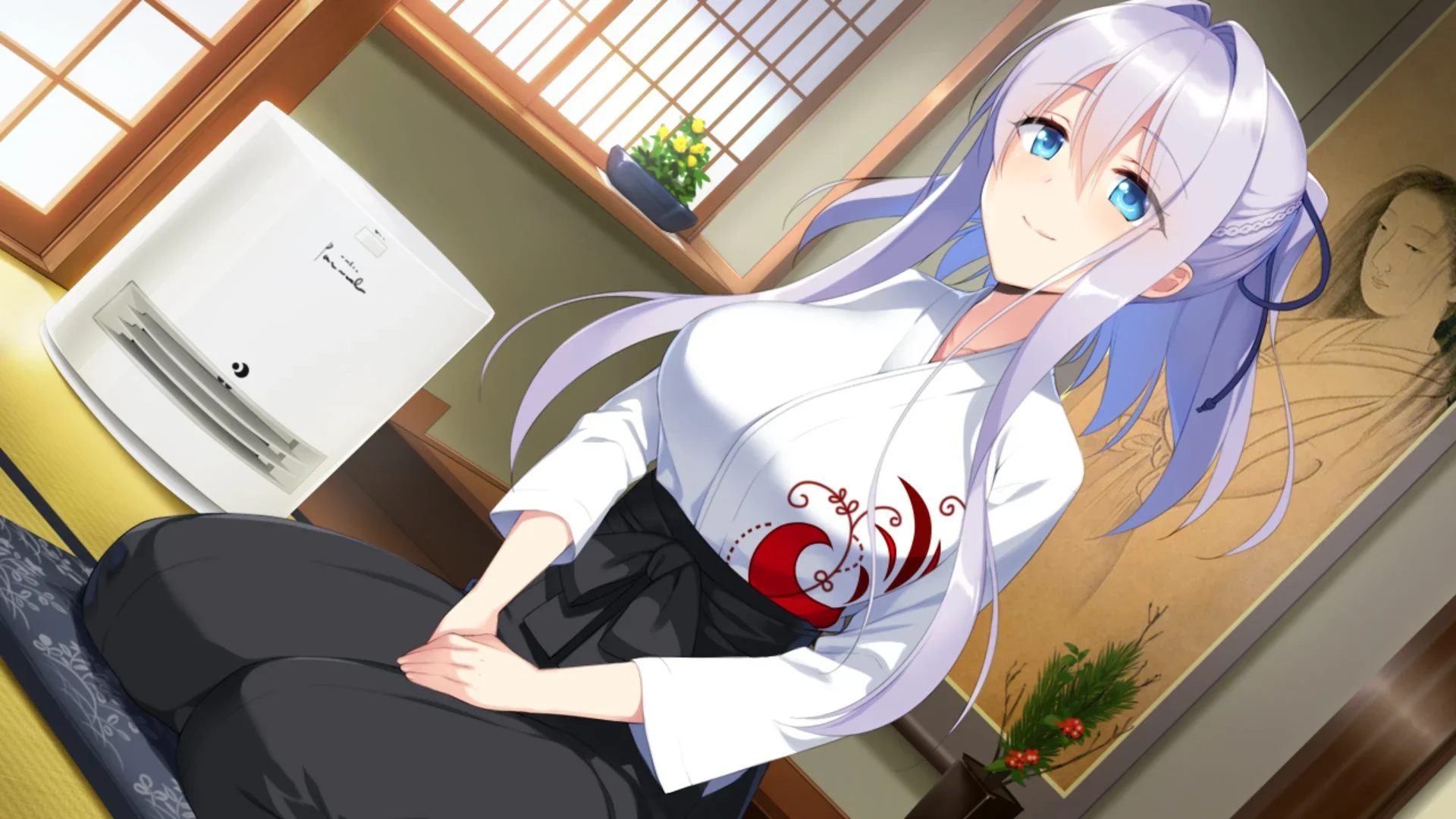 She looks good in this outfit too even if a bit more scary!