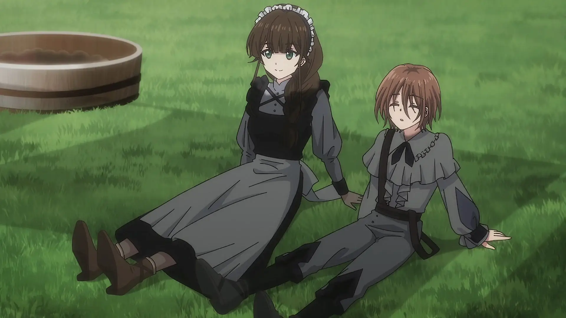 They look almost like siblings when you see them just goofing around the mansion