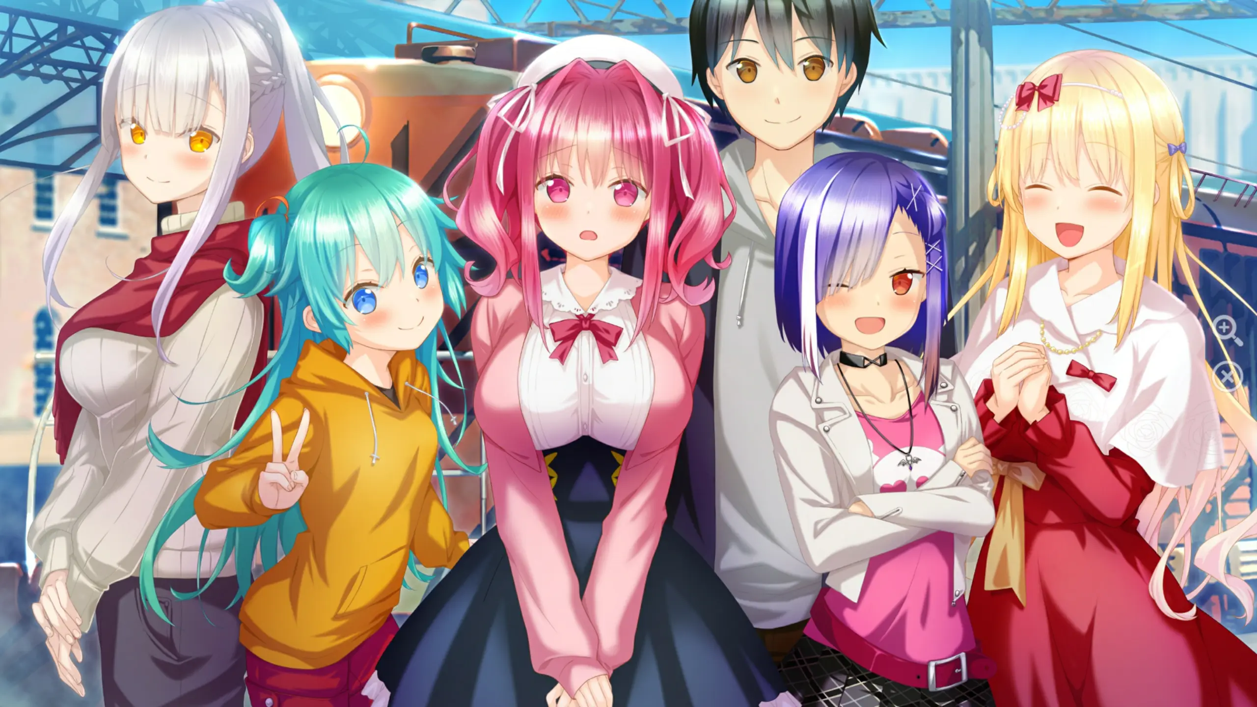 A final group picture for the five heroines of the story. Them not including Jean in the photo was another smack in the face to be honest even if they tried to justify it with that talk after.