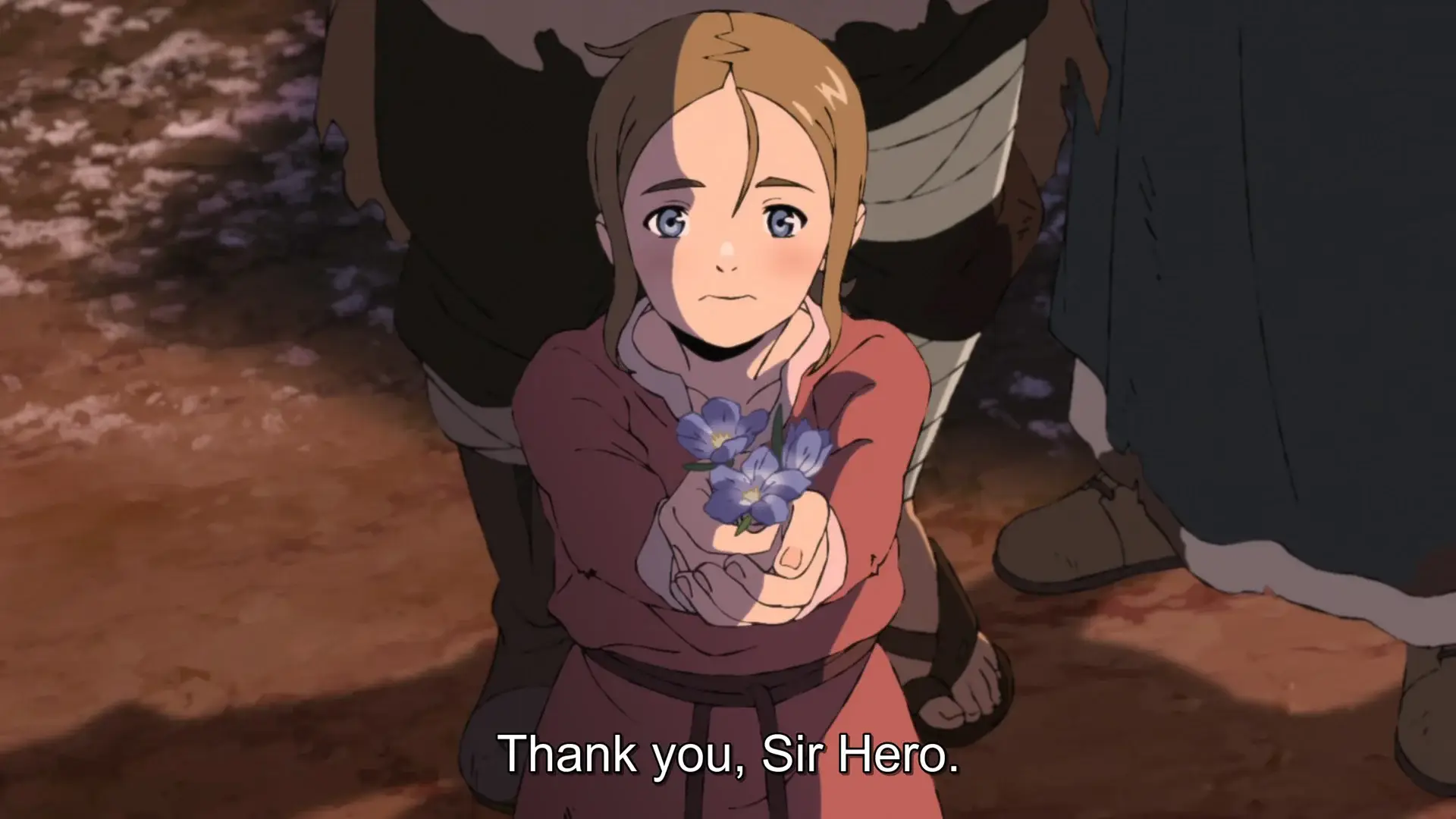 Getting thanked probably moved something inside Xylo.