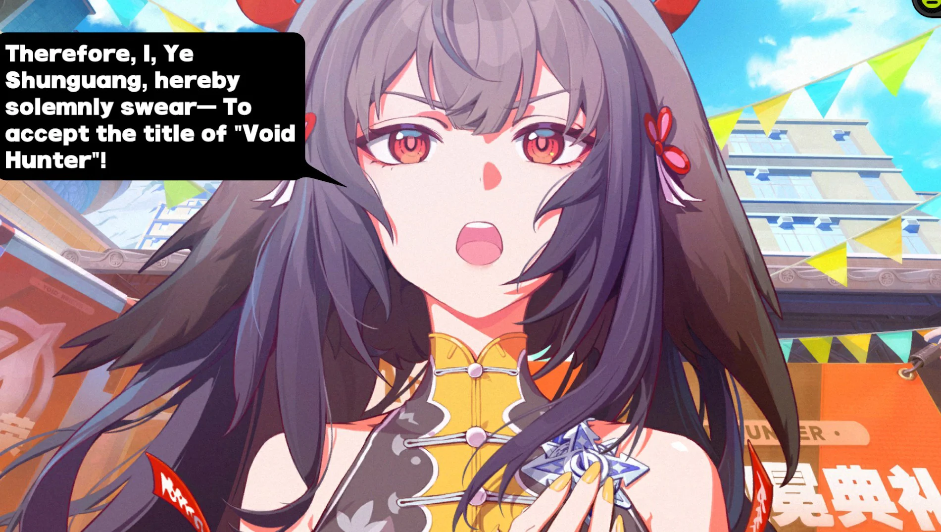 ...and the beginning of another one as Void Hunter.