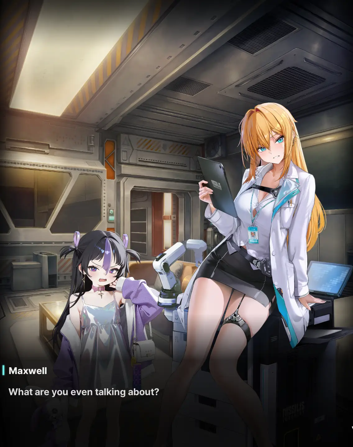 One thing is that now I realize she's really a kid. Initially I thought she was just a very short woman...