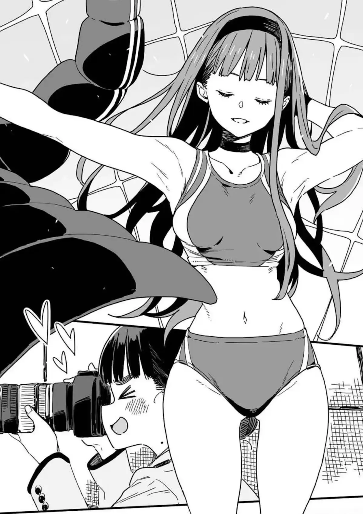 Saying that Hibari Houkobaru is beautiful is really an understatement. She's stunning. Go student council president!