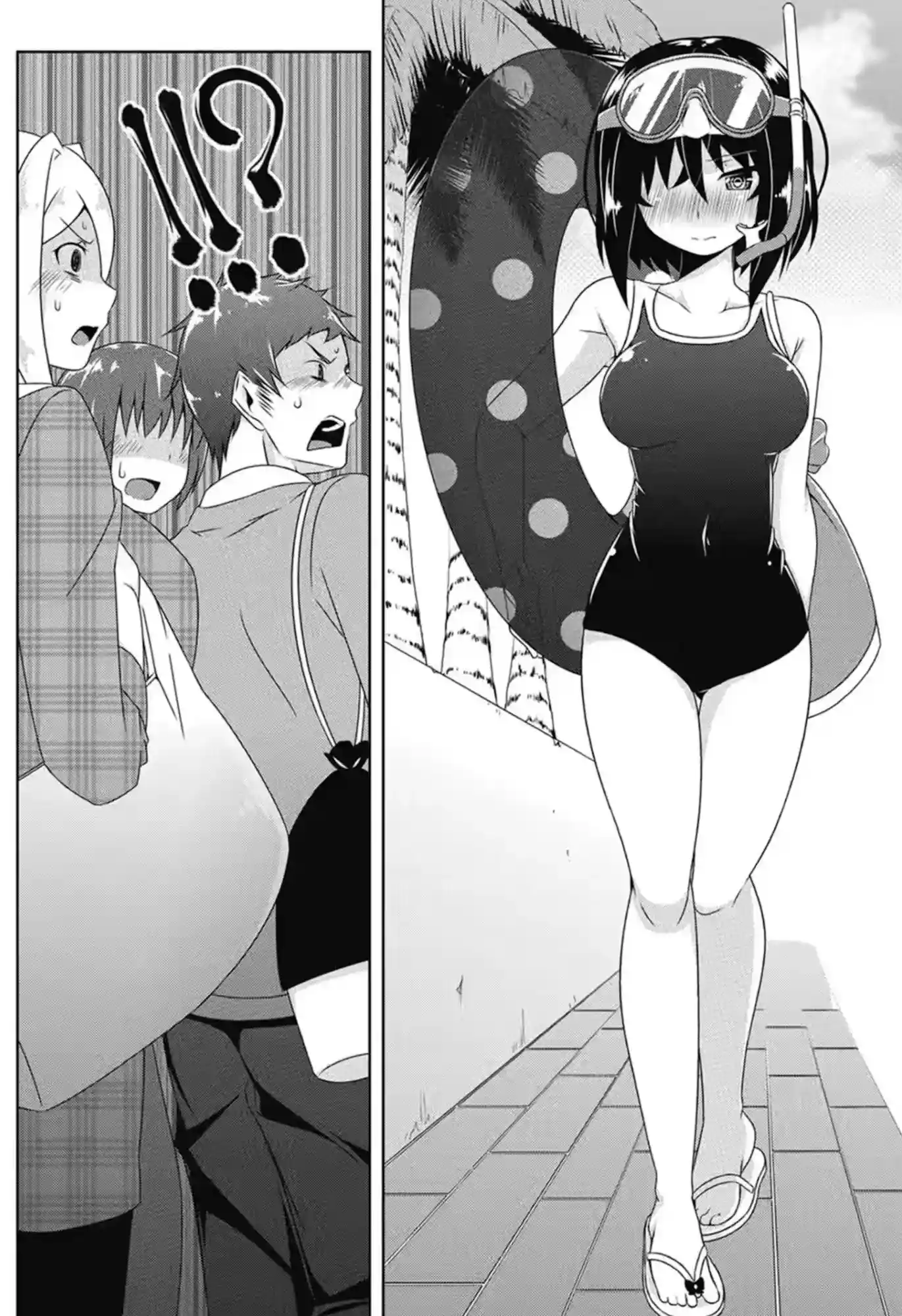 Now I've seen a lot of embarrassing things in my life, but if I saw a girl going around like that? God...Yomina...