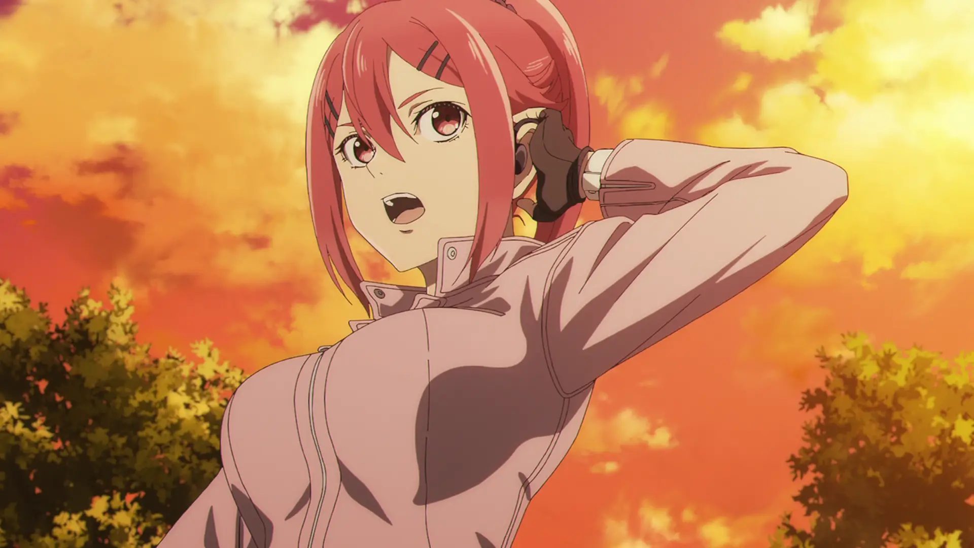 Ichika looks good in this outfit too, but I'm curious if she's doing this part time between school or it's her main job. They haven't said much about their life outside yet.