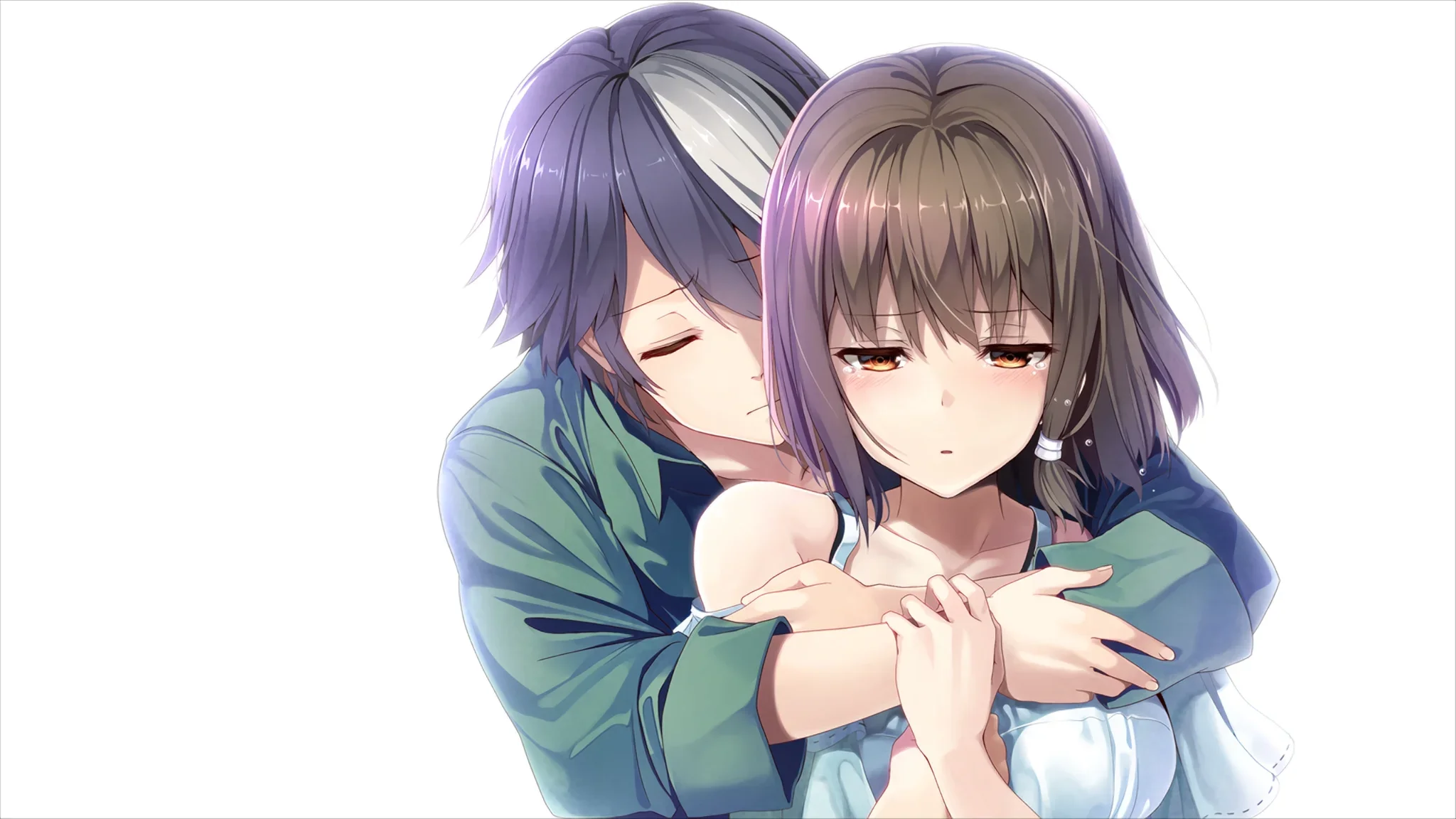 What's up with his hair I wonder...