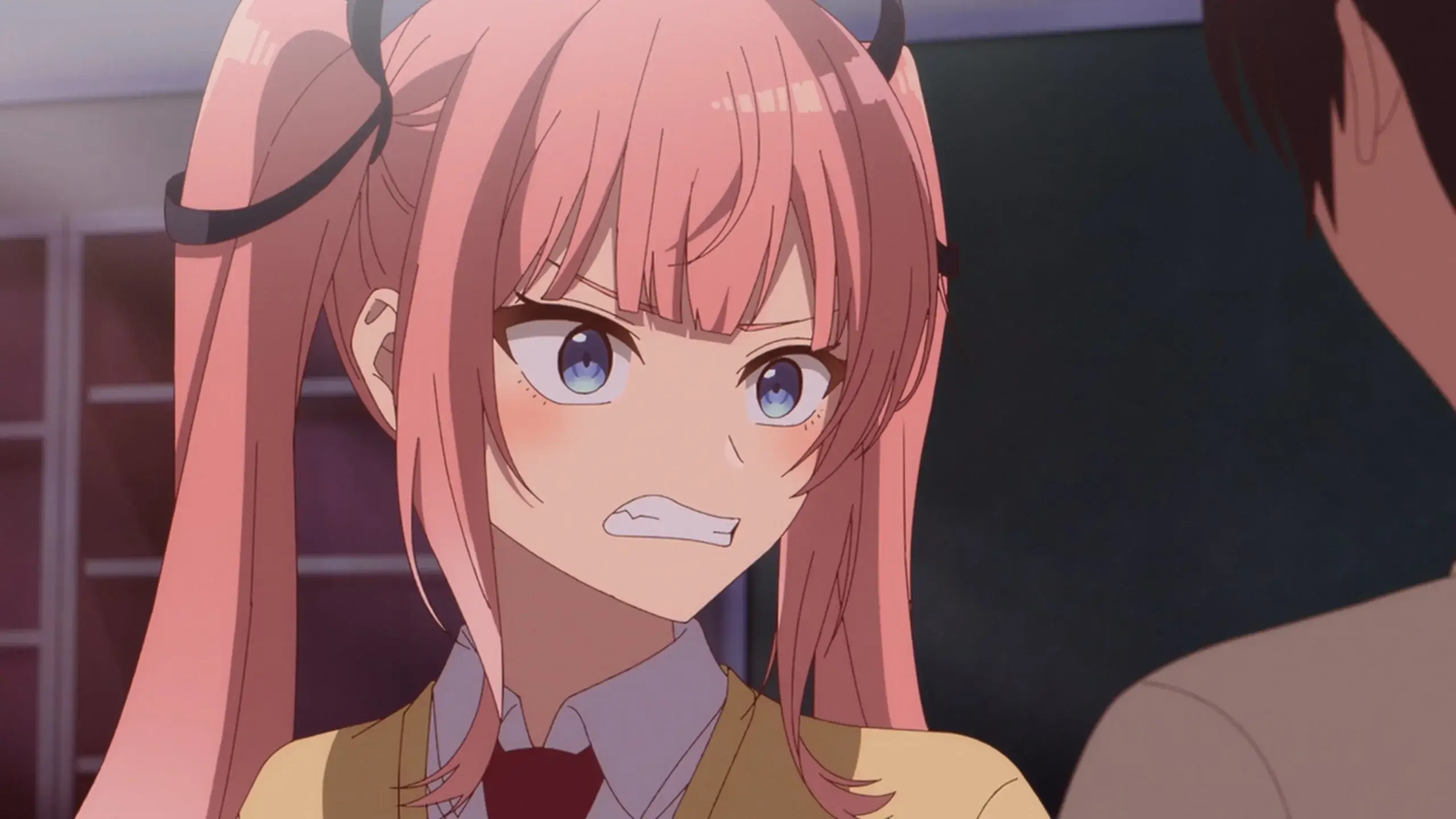 Loving her personality, tsundere are great.