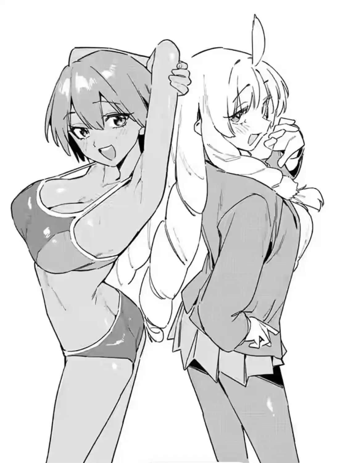 These two girls were introduced as new characters in the series, but were only used for basically one scene. It's a shame as I don't dislike their design