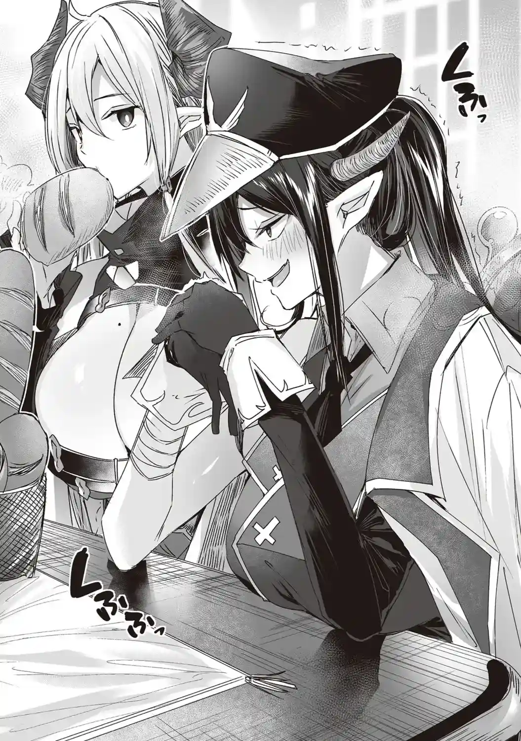 Mamoyo was kind of fun with all the plotting she does in the shadow just to get Kengou to notice her. At the beginning I was thinking she was evil, but...