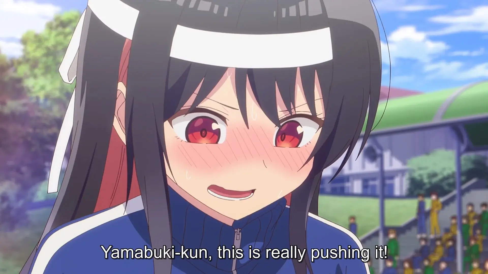 Stop distracting him from channelling his inner horse Uzuki!