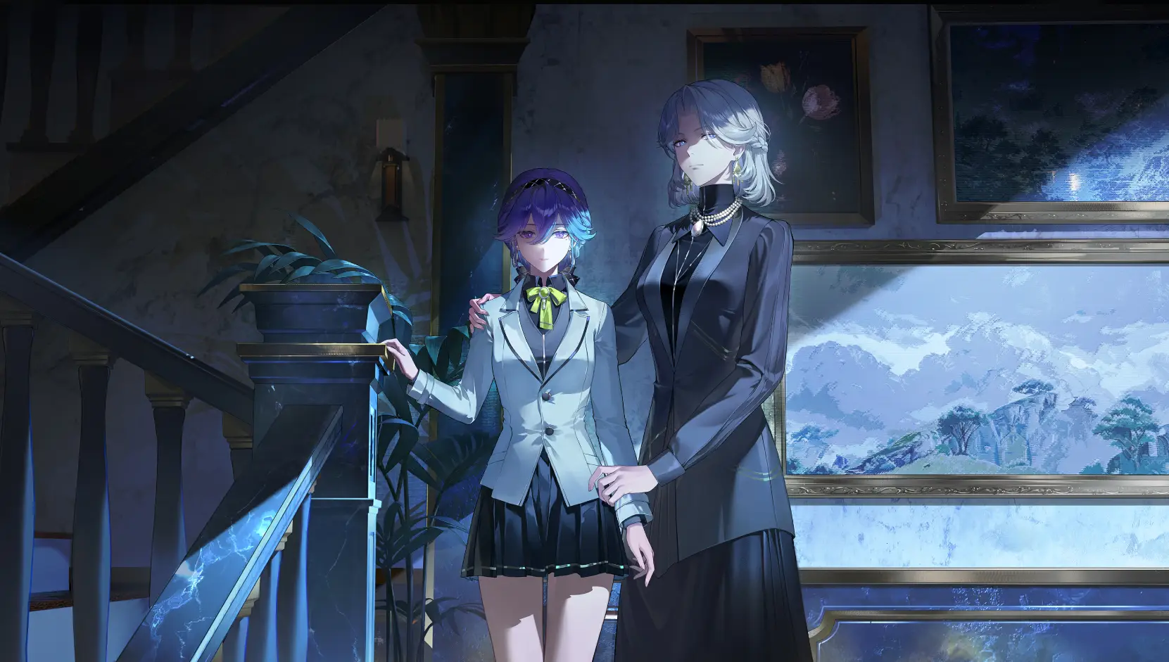 Lucilla's mother has that strict unflexible look of someone controlling the life of others. I wonder if the new zone will be darker once we get to the New Fed