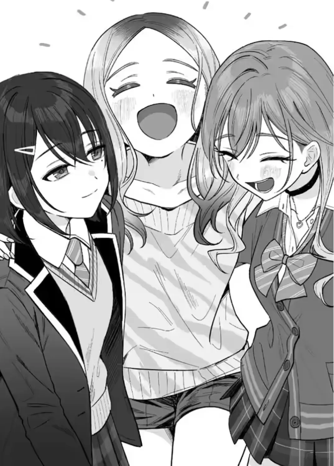 Look at Chika, you would've never seen her staying around that smiling energy without being annoyed before.