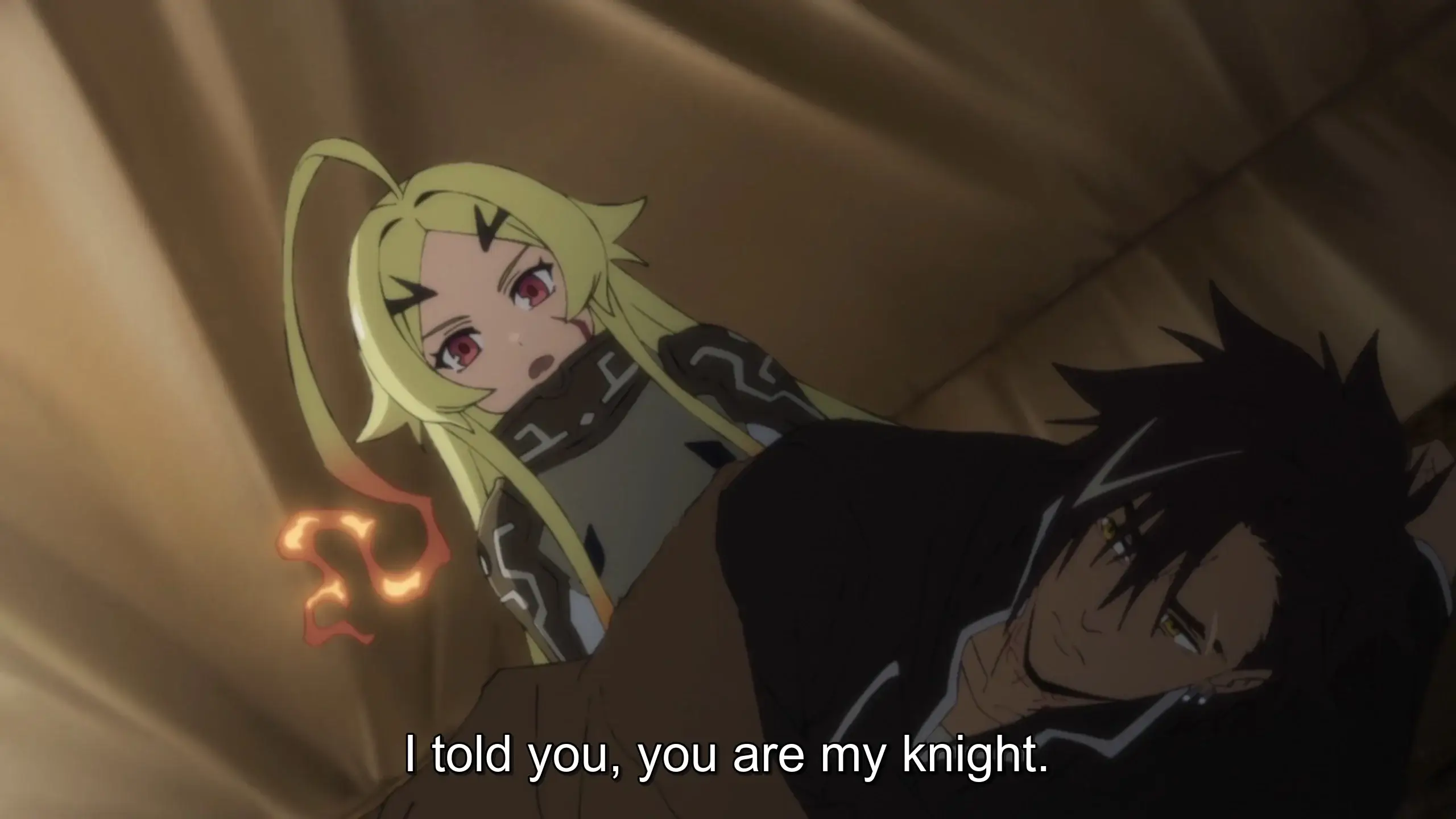 She's adamant in selecting him