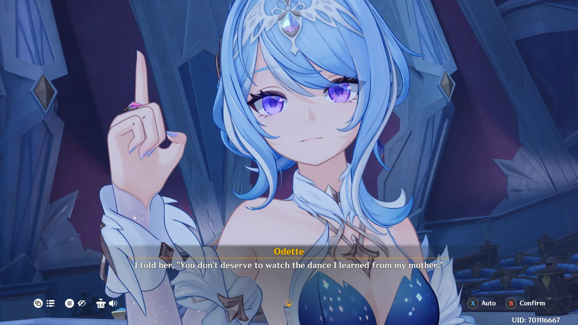Odette managed to really grab my attention as her story developed over the second act. It solved my qualms with her cold attitude completely.