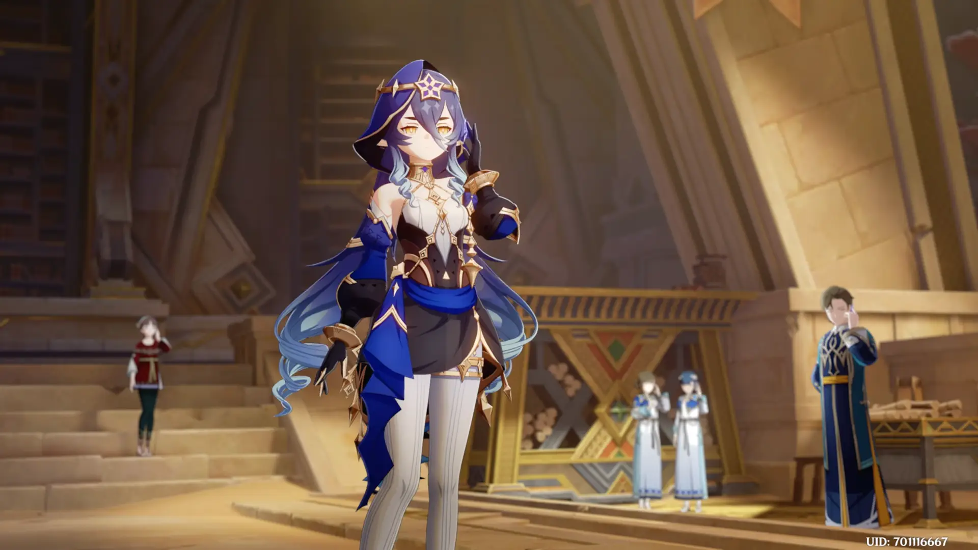 She appeared, but turns out she had basically no presence whatsoever story wise. A shame as I like Layla quite a bit