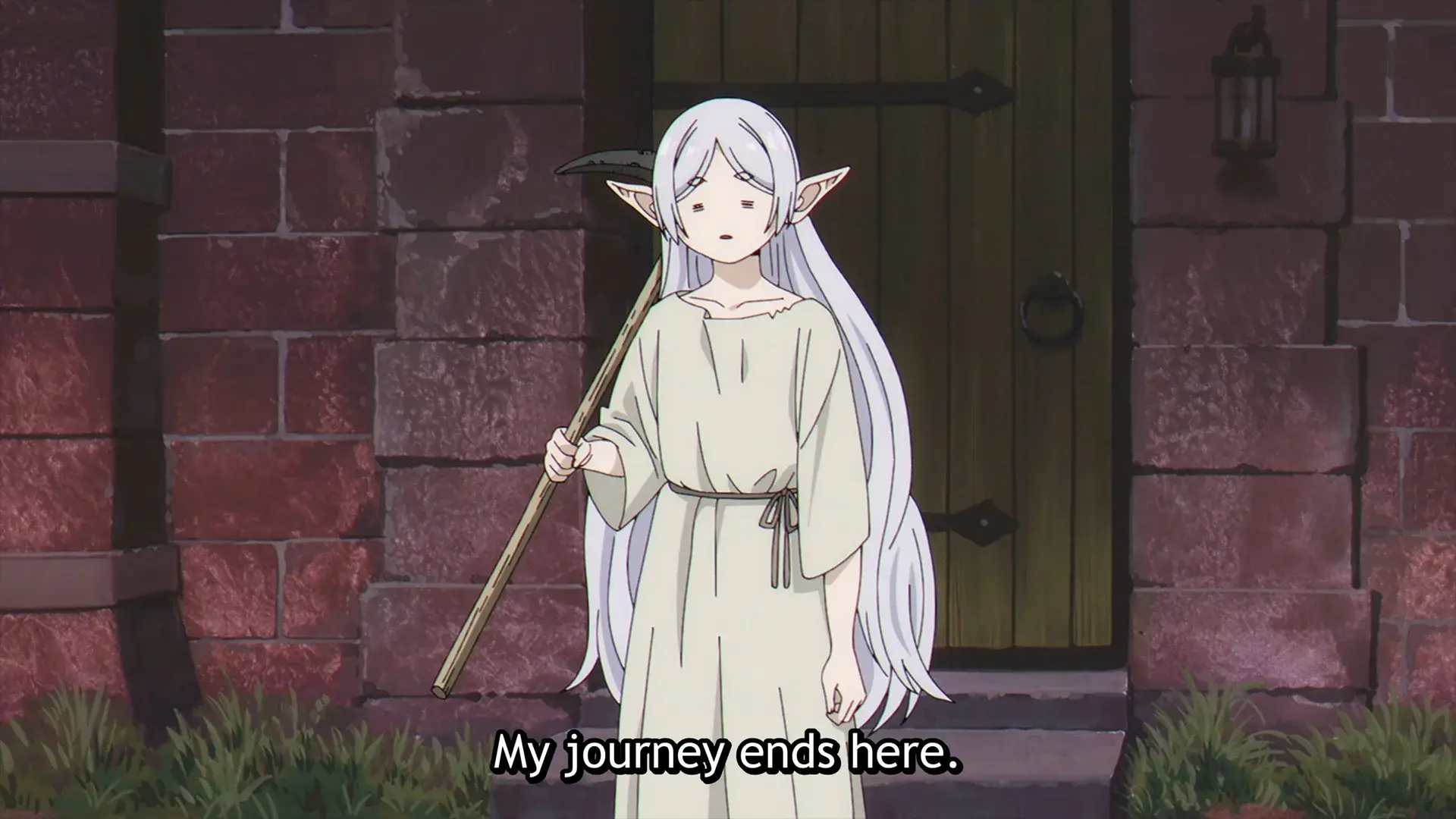 That's it folks, that's the end of this anime series. Joking aside it was a fun scene.