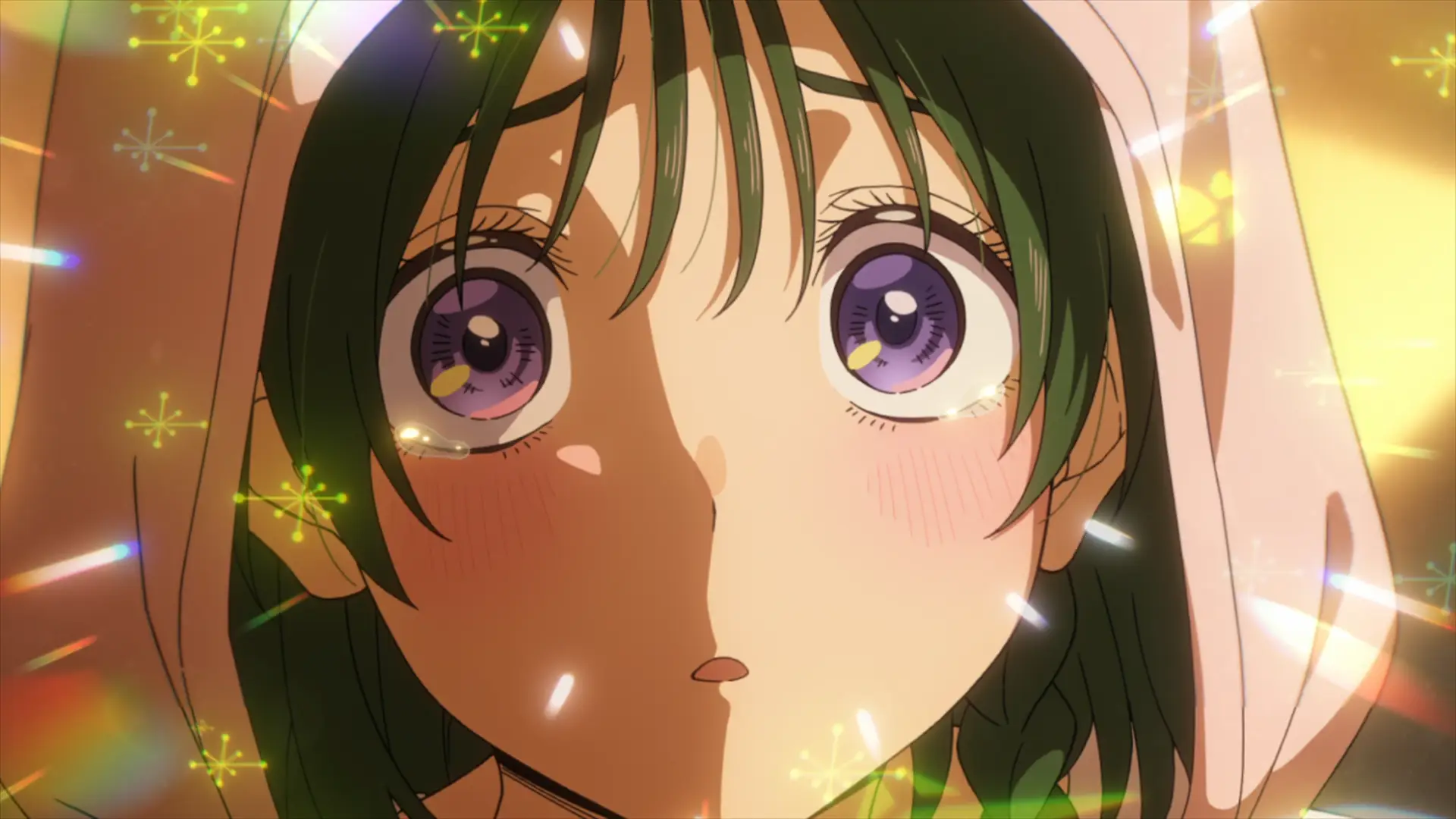Absolute Cuteness Field activated by Shiori to capture yet another heart.