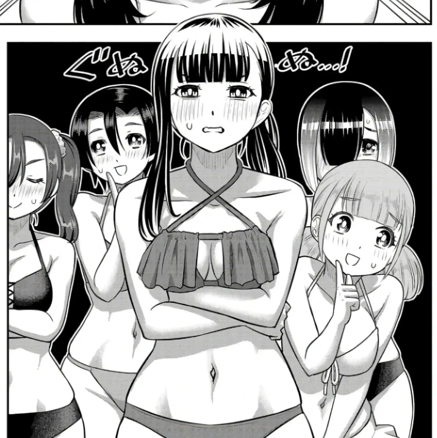 The moment that Usagi Kanae won, the girls just weren't able to assure they wouldn't do weird stuff to Saotome in such a situation.