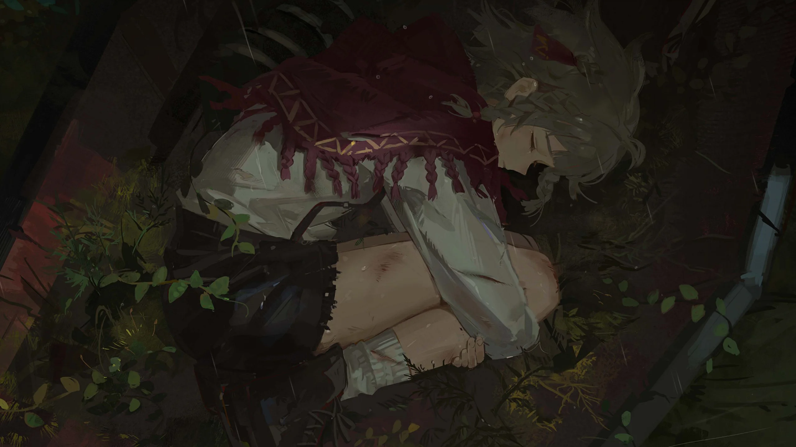 Poor girl, honestly quite a bad situation to be into.