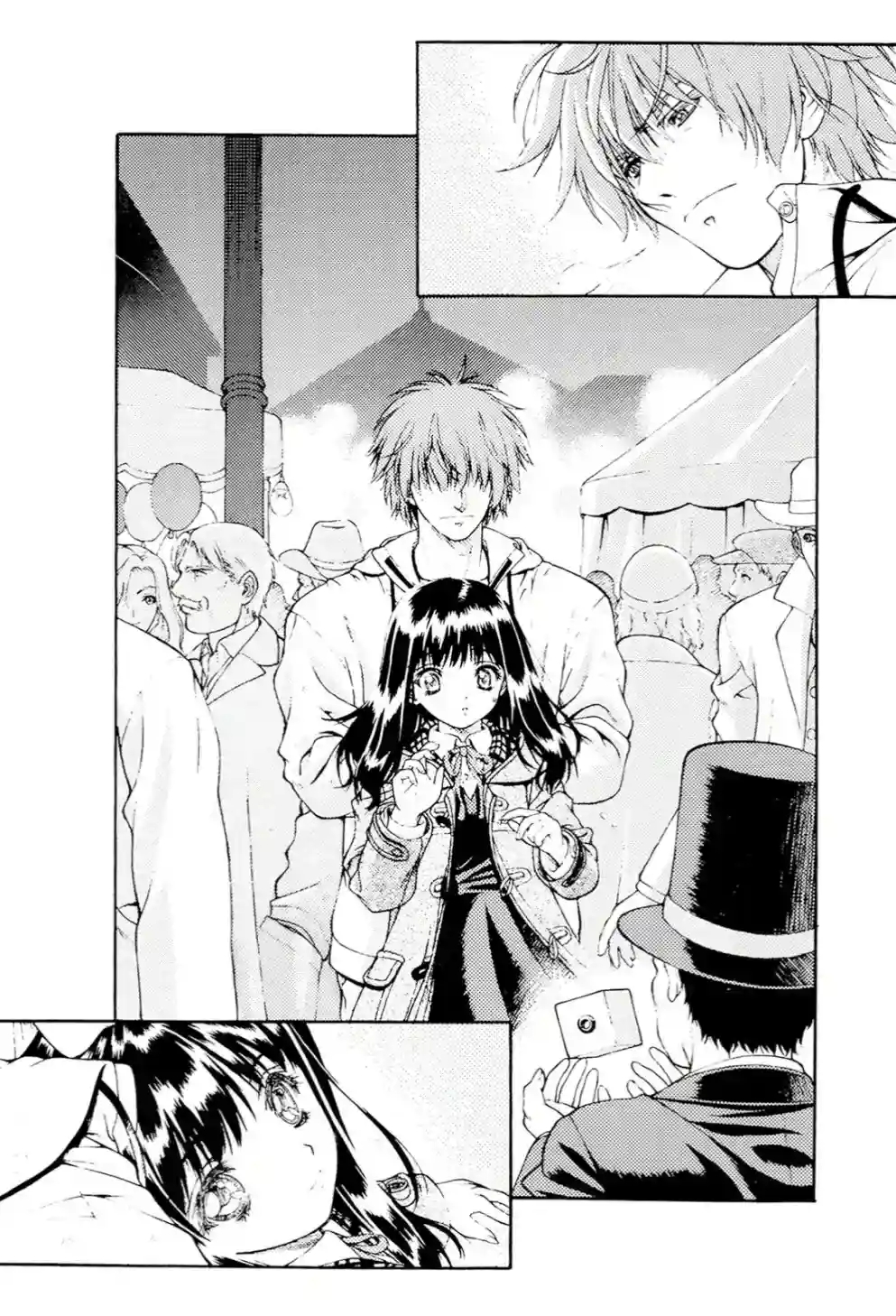 Difference in size is quite obvious between Harvey and Kieli, but considering the age...