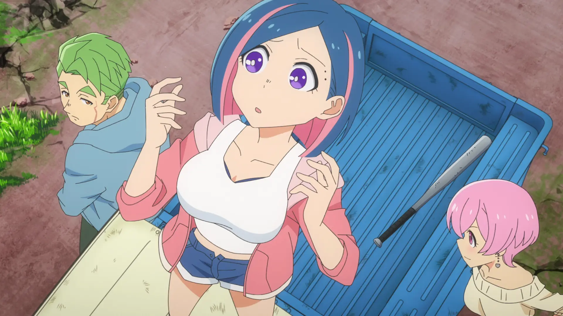 Aki being scared of heights while squashing zombies like nothing is quite a gap.
