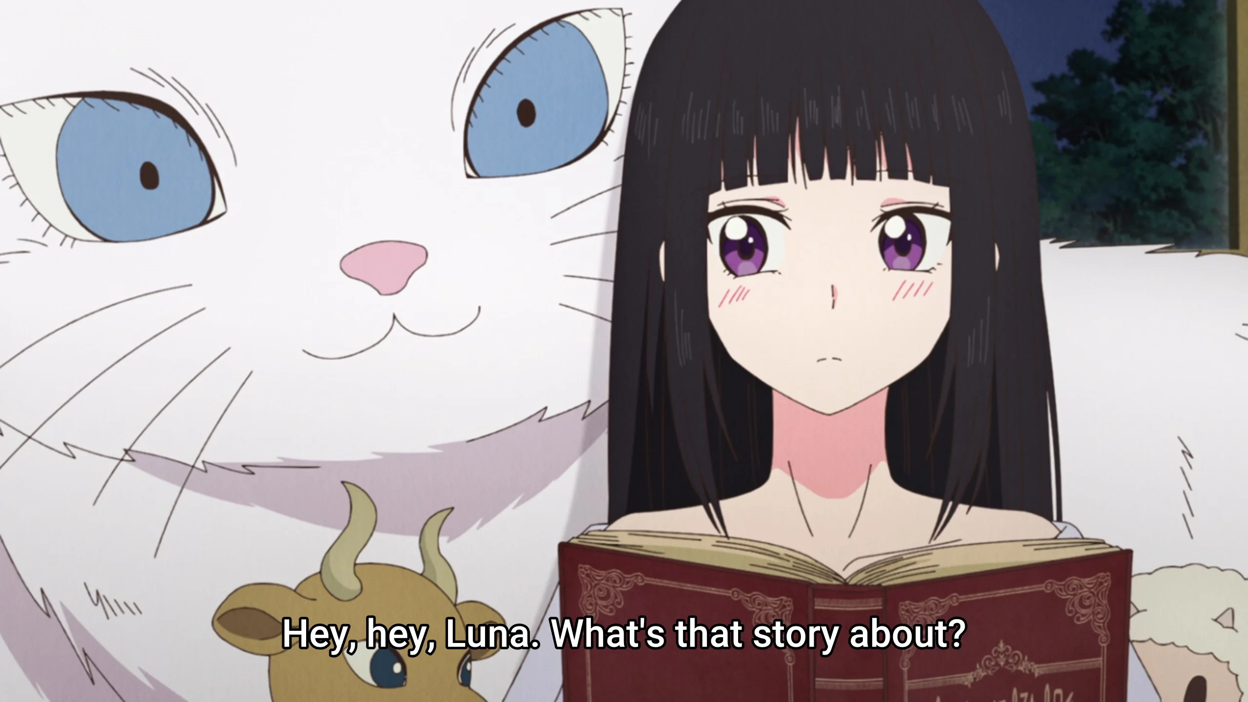 Are the creatures created by her or...