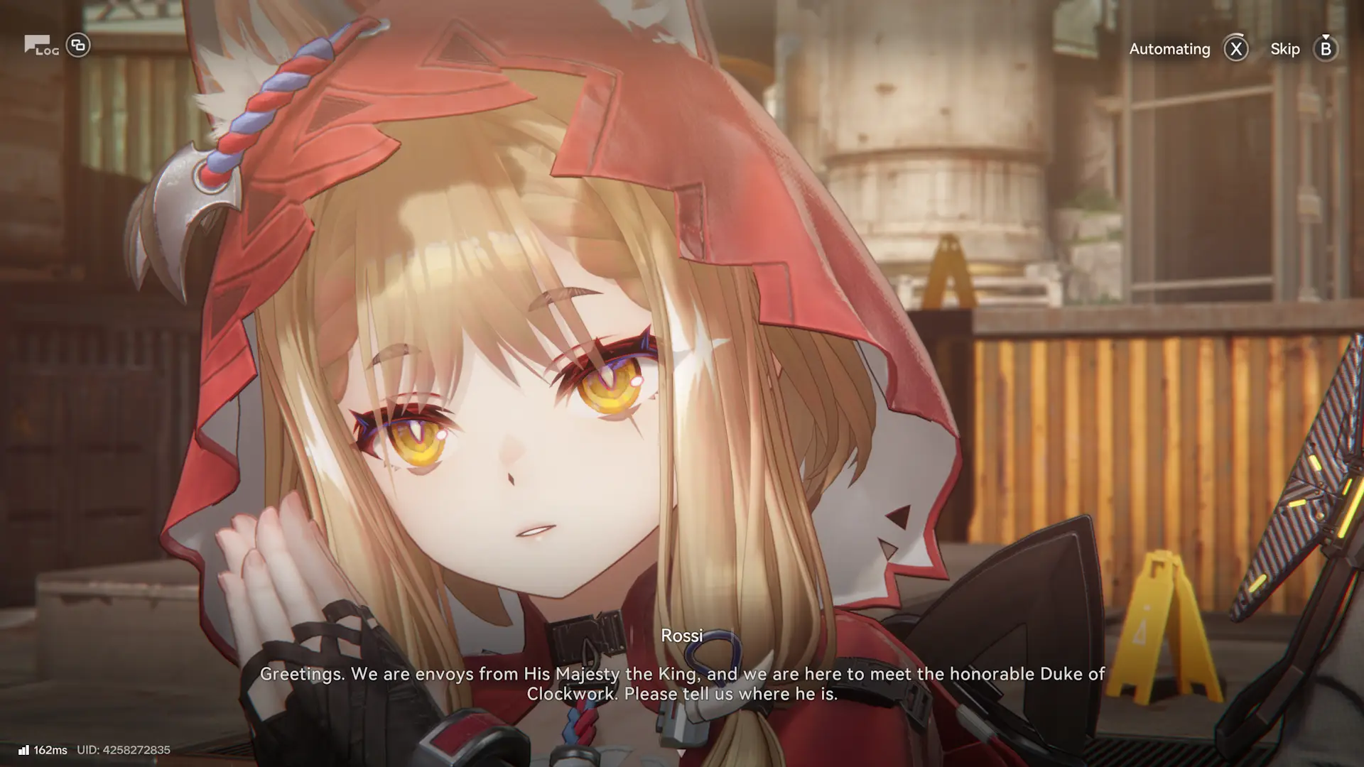 She can act gentle if she wants. It's just that she got too used not to by Catello and the others.