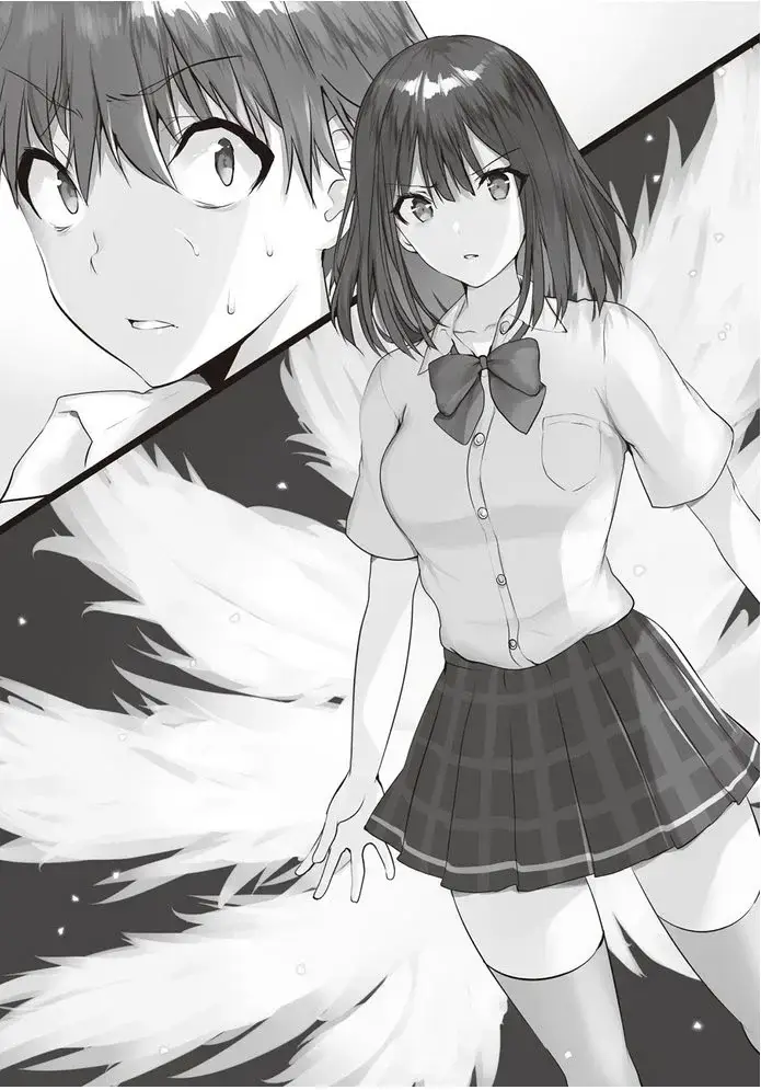 Kaede showing a bit of her fox form.