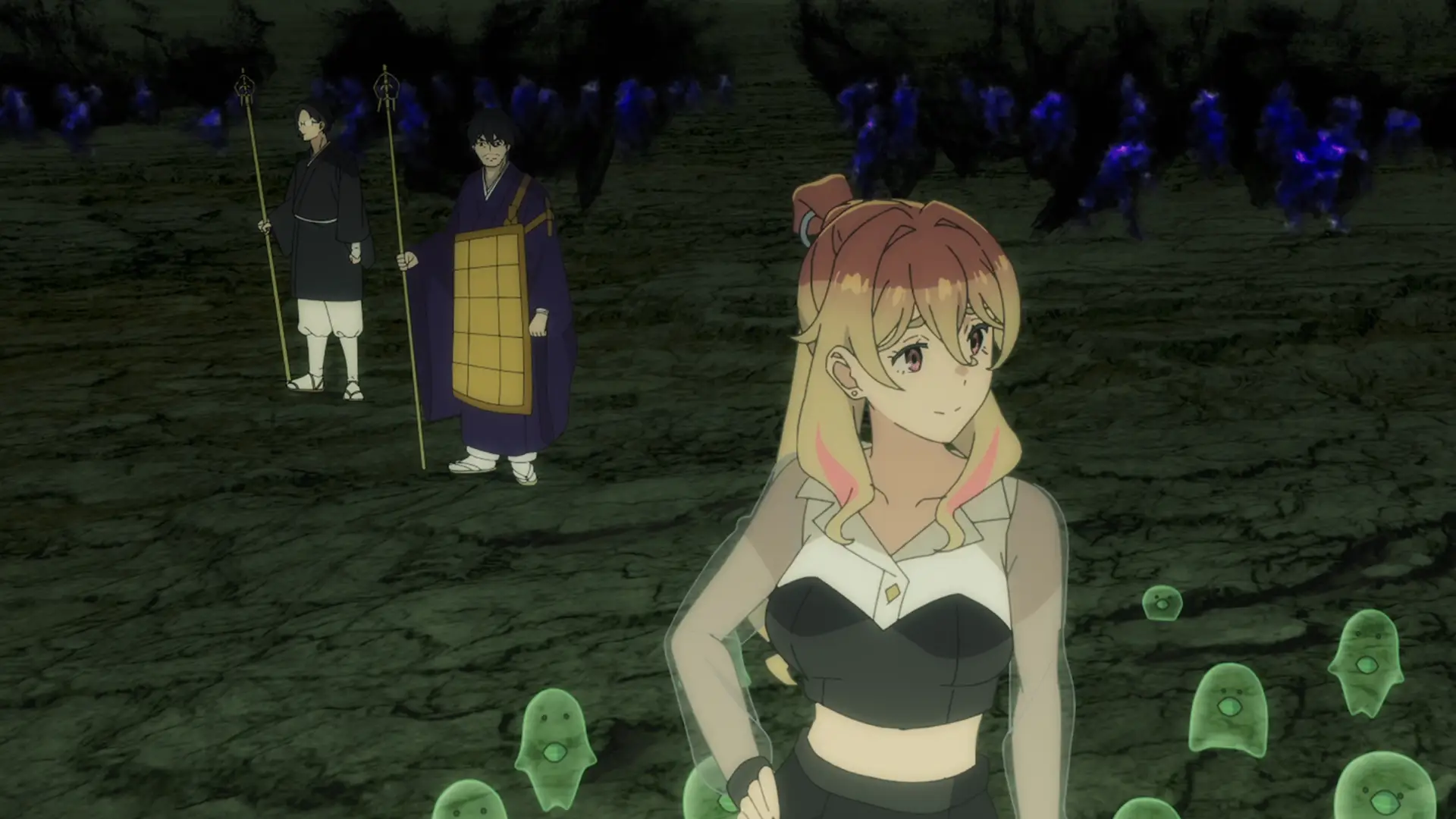 I'm still not fully sure what is the power of Riku, are these small things her familiar or something?