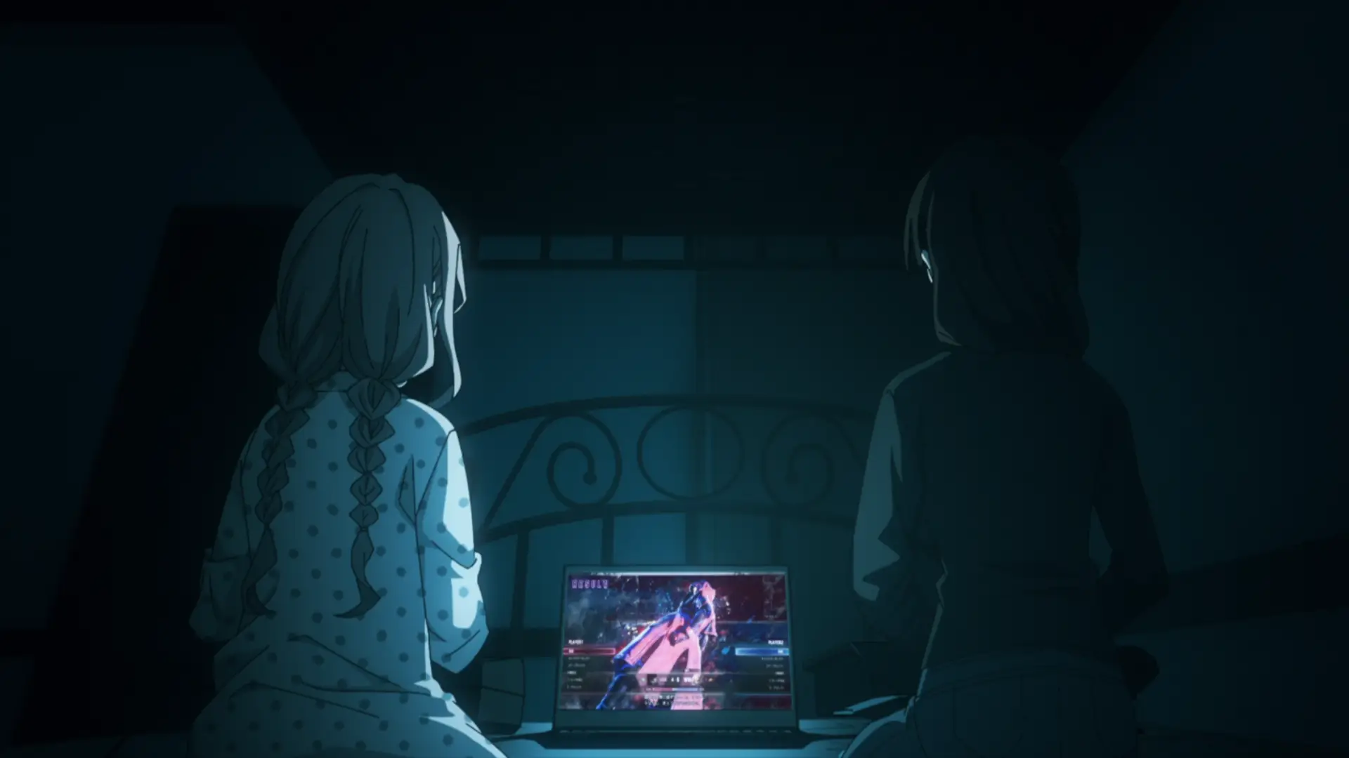There's some level of coziness in this scene that I simply can't see anywhere else. It feels 'natural' and warm to watch them side by side.