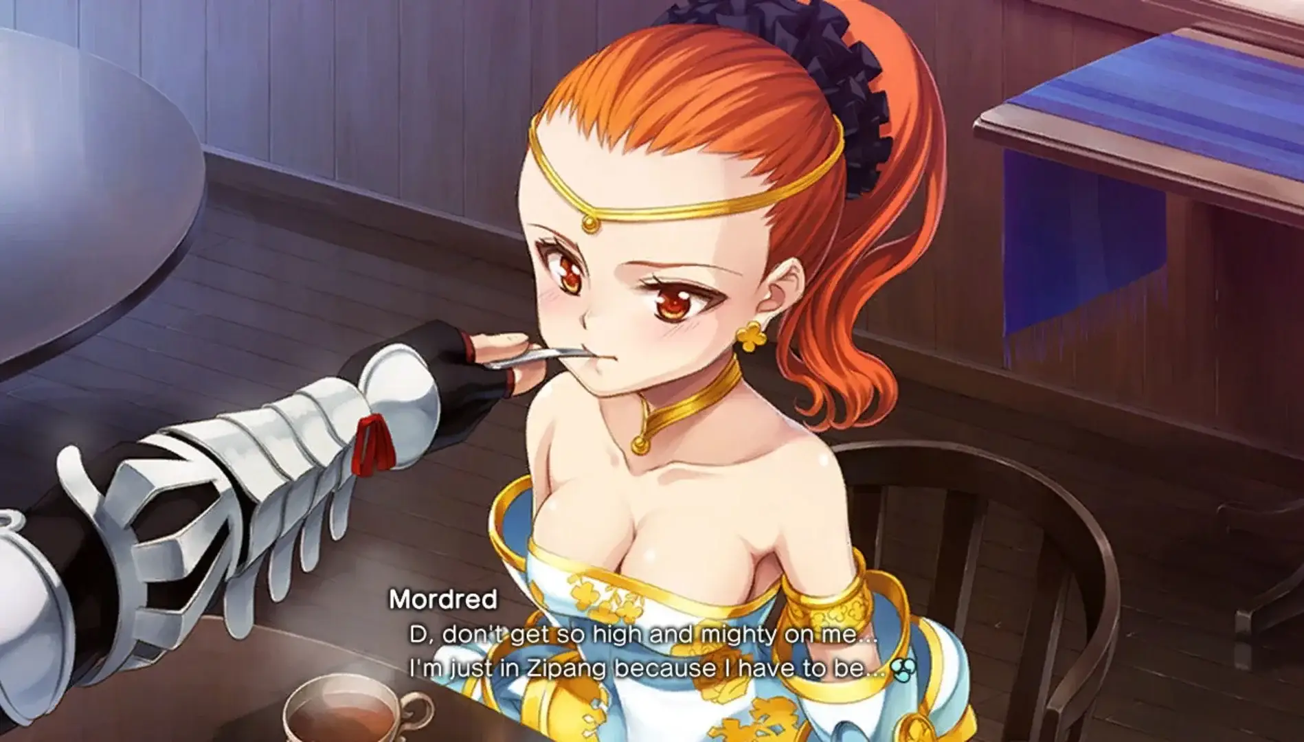 I didn't like her personality much, but this CG is really really cute.