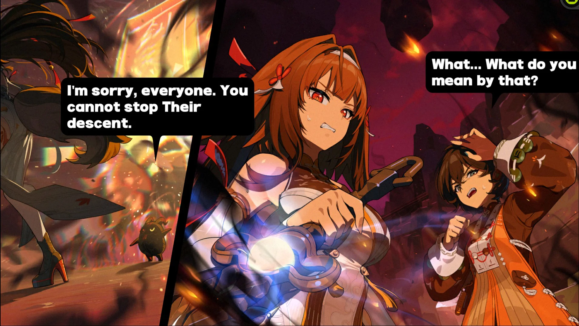 Betrayal! I wasn't expecting him to betray to be honest.