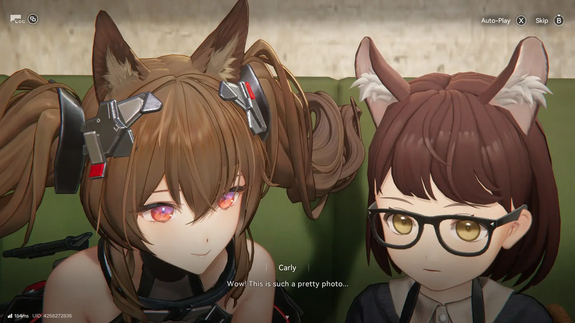 Of course it is little Carly, the subjects were cute! Both you, but most importantly Gilberta! Joking aside, it was a cute scene the one with the photo.