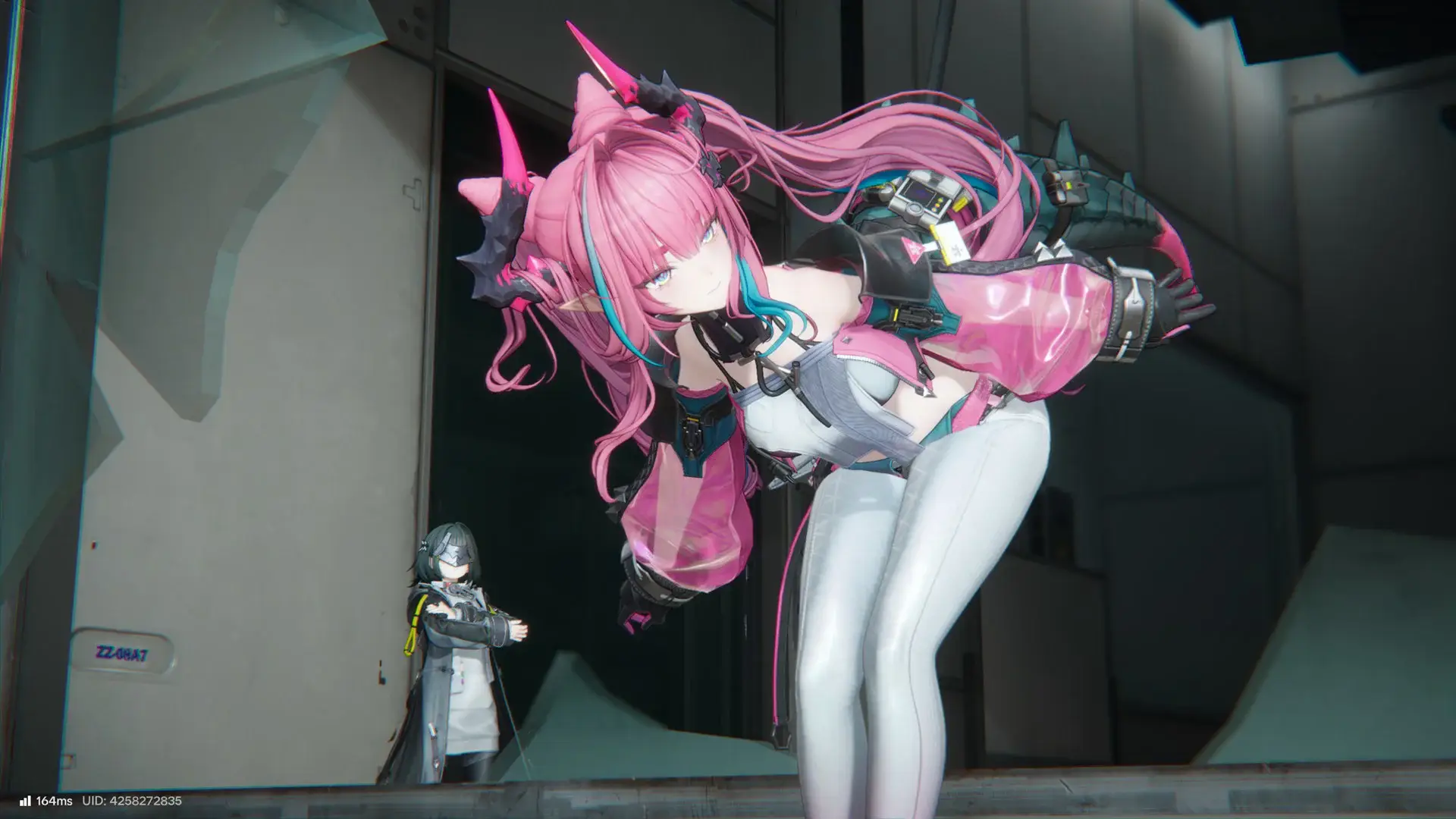 Yvonne is a master of cute poses, I could stare at her doing these all day. Plus her clothes are really good design wise.