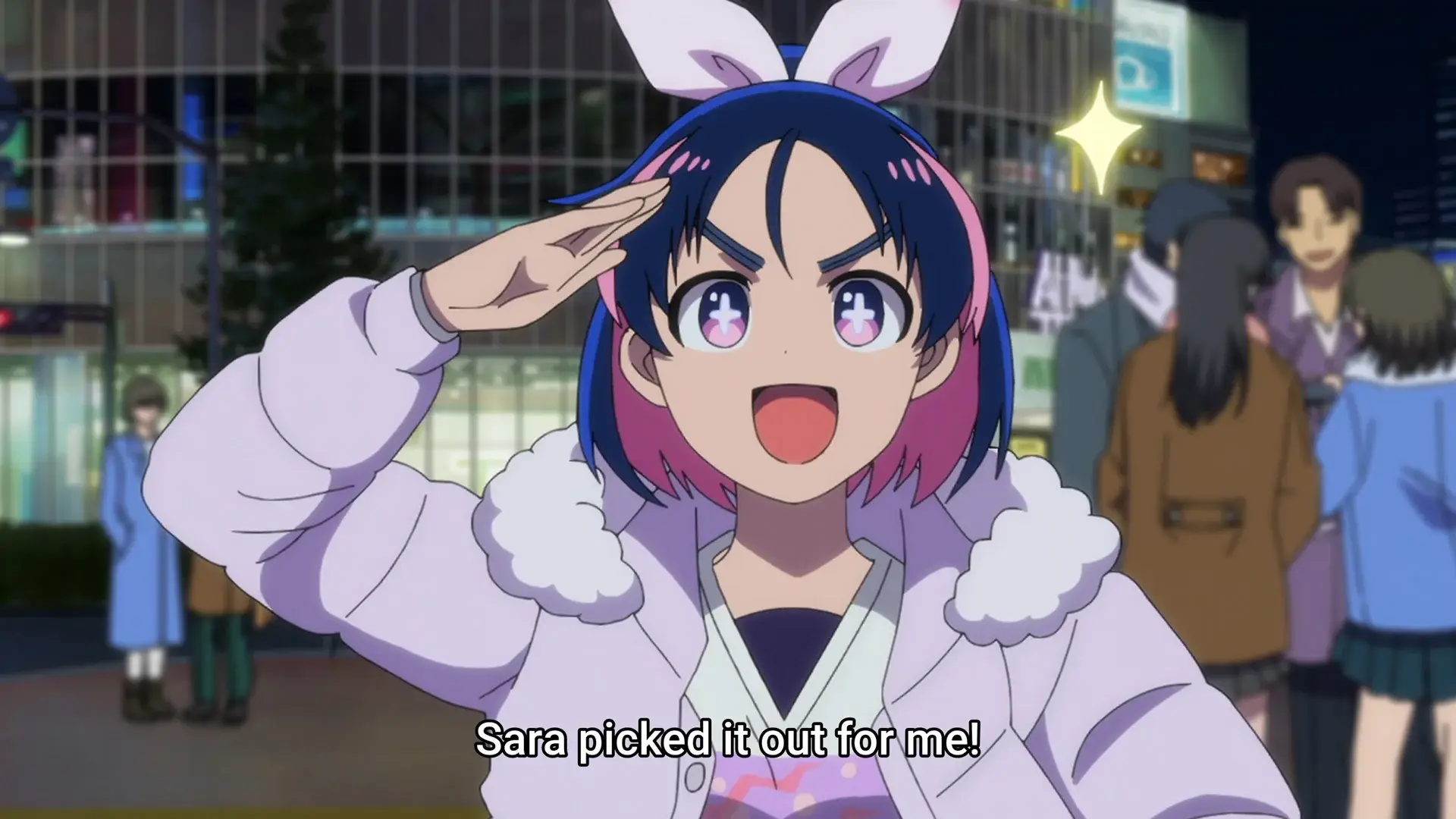 Sara has good taste, you look ultra cute. Quite girlish tastes!