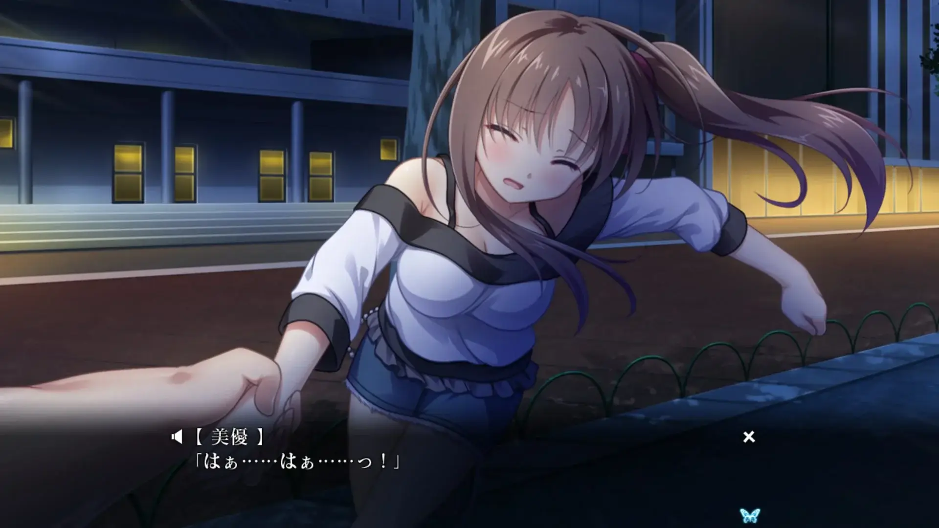 Stop dragging her around that much, you may end up...