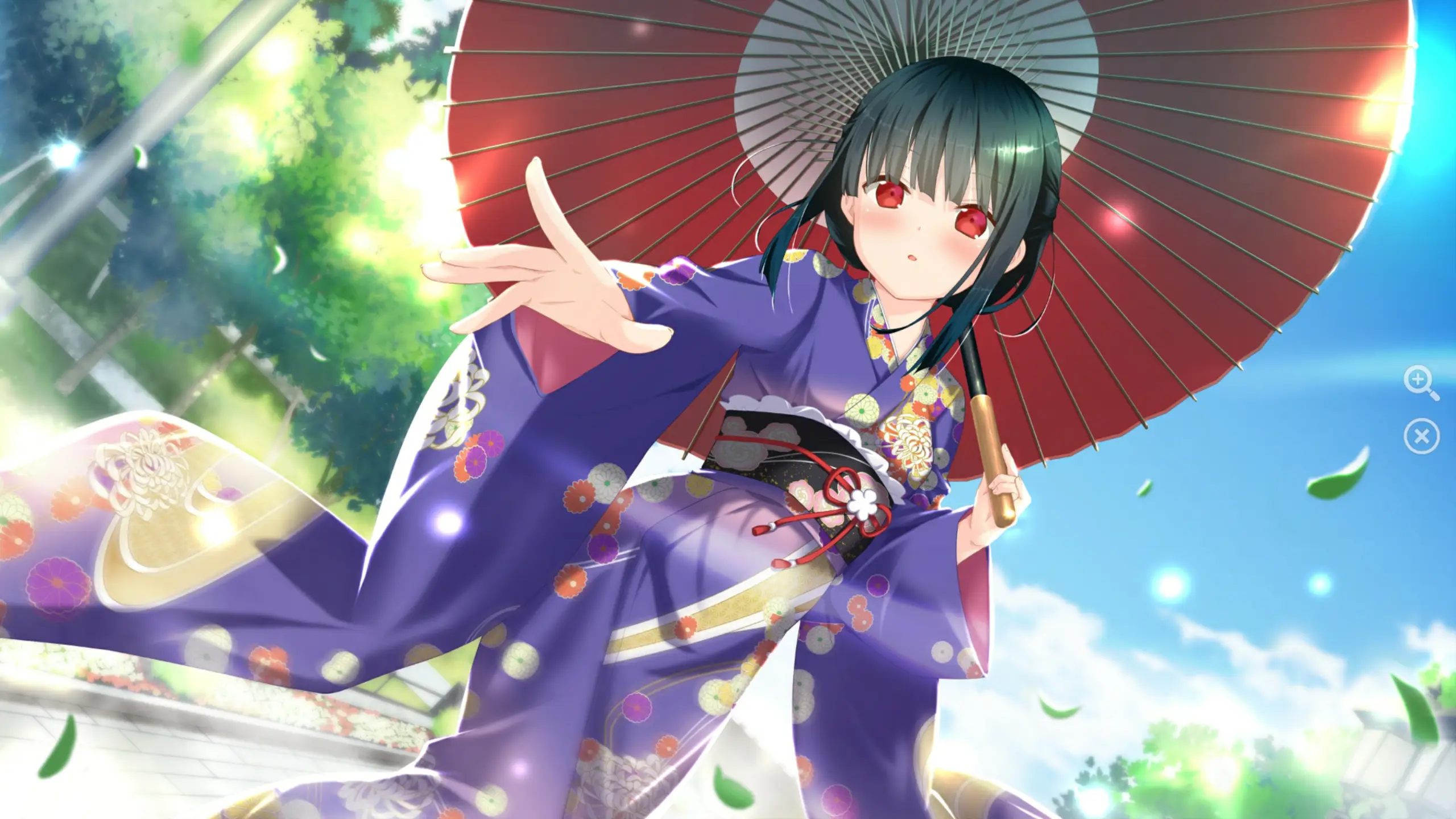 Dancing is apparently another quality that Miyabi has, but we haven't seen enough in this entry. Hopefully the fandisk will show that more.