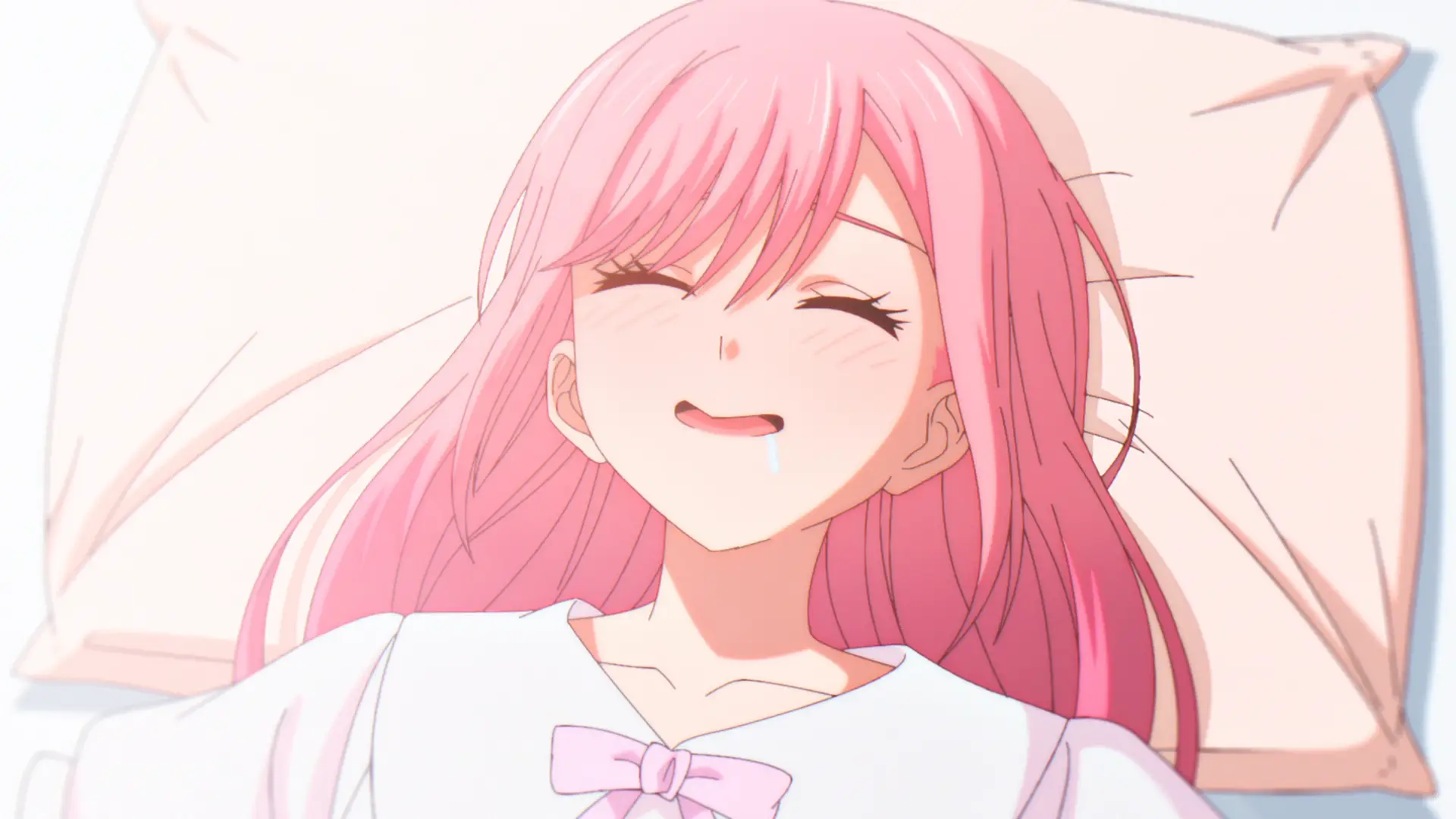 Honestly the cutest screen of the episode, just look what a nice relaxed smile Spica is doing.