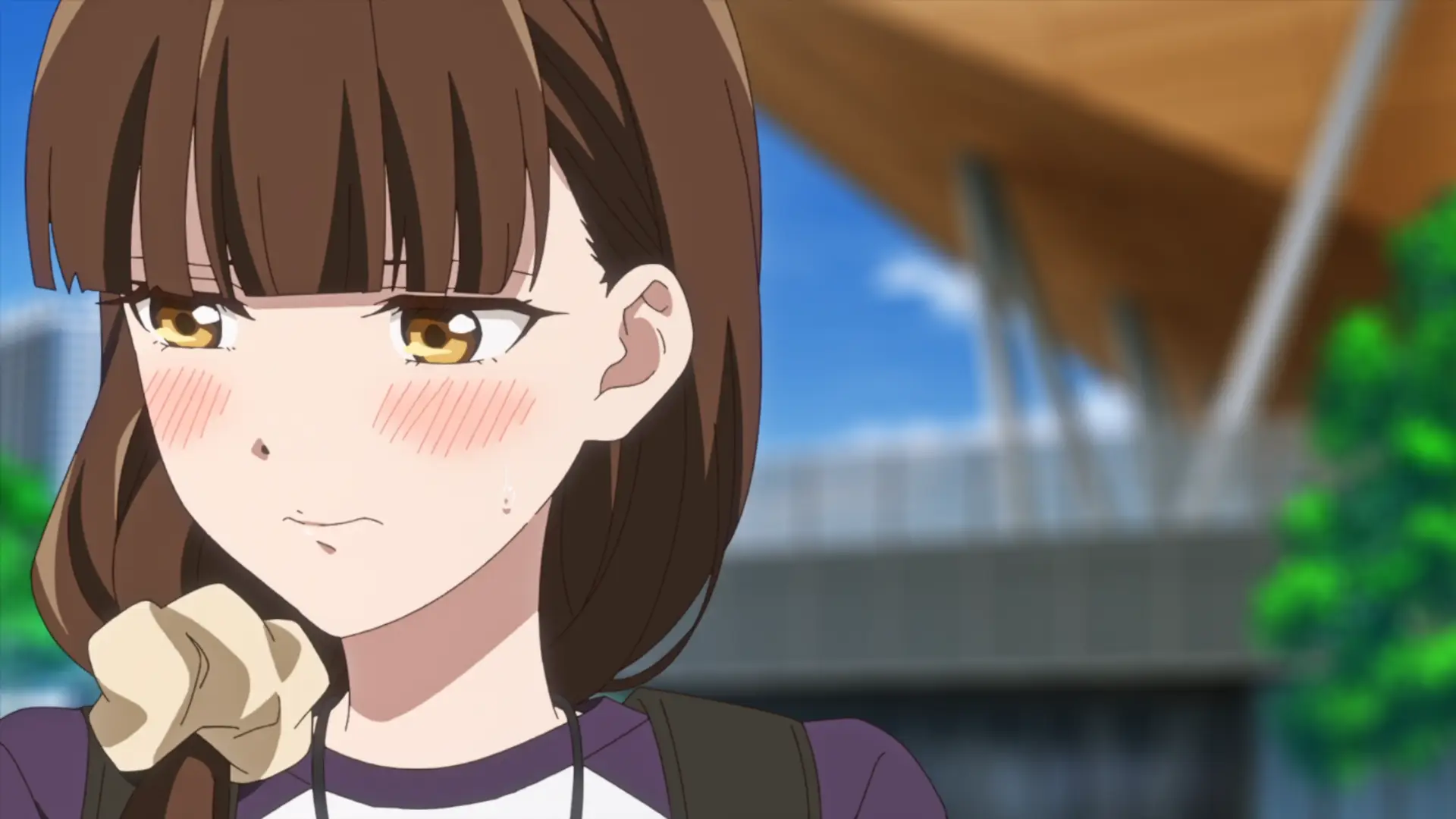 Blushing Aya is great too, she's finally entering the phase where she get interest in her yuri partner!