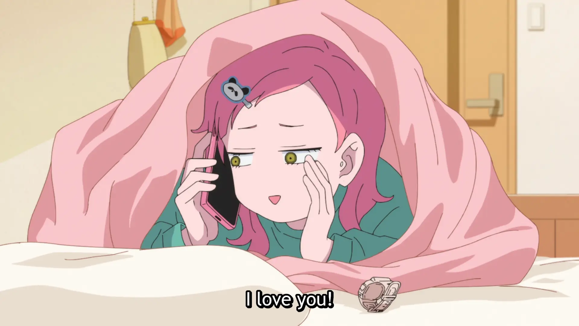 Sneaky Miyu doing her own thing while Tani is asleep without expecting a fight back.