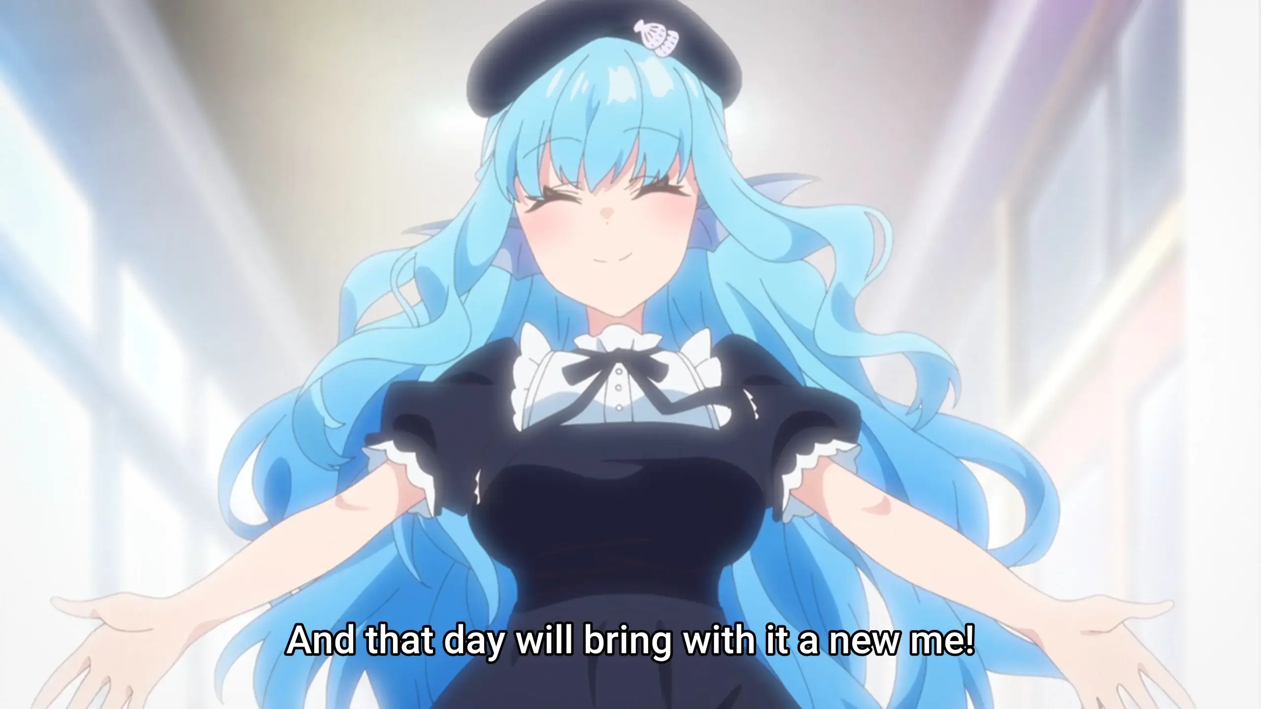 She's so positive it's almost blinding to more jaded people like me.