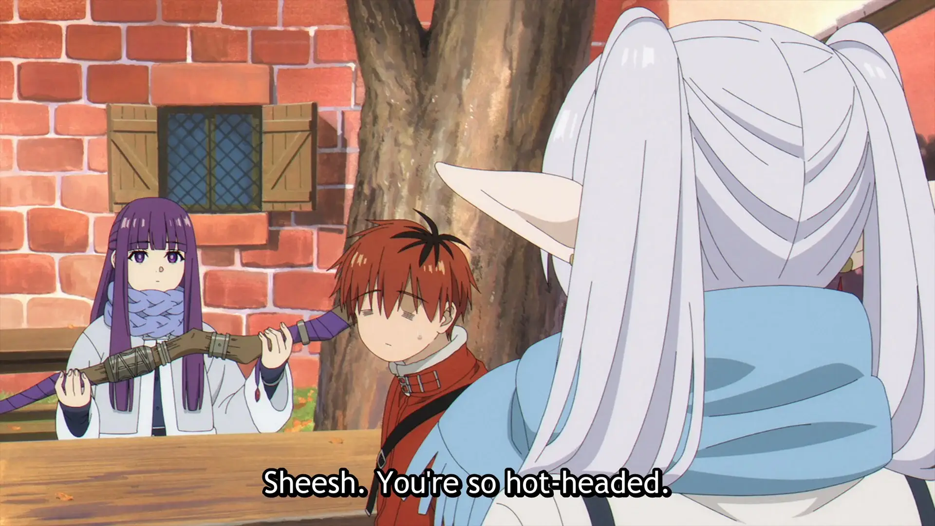 Fern was ready to strike and destroy the city to save Frieren.