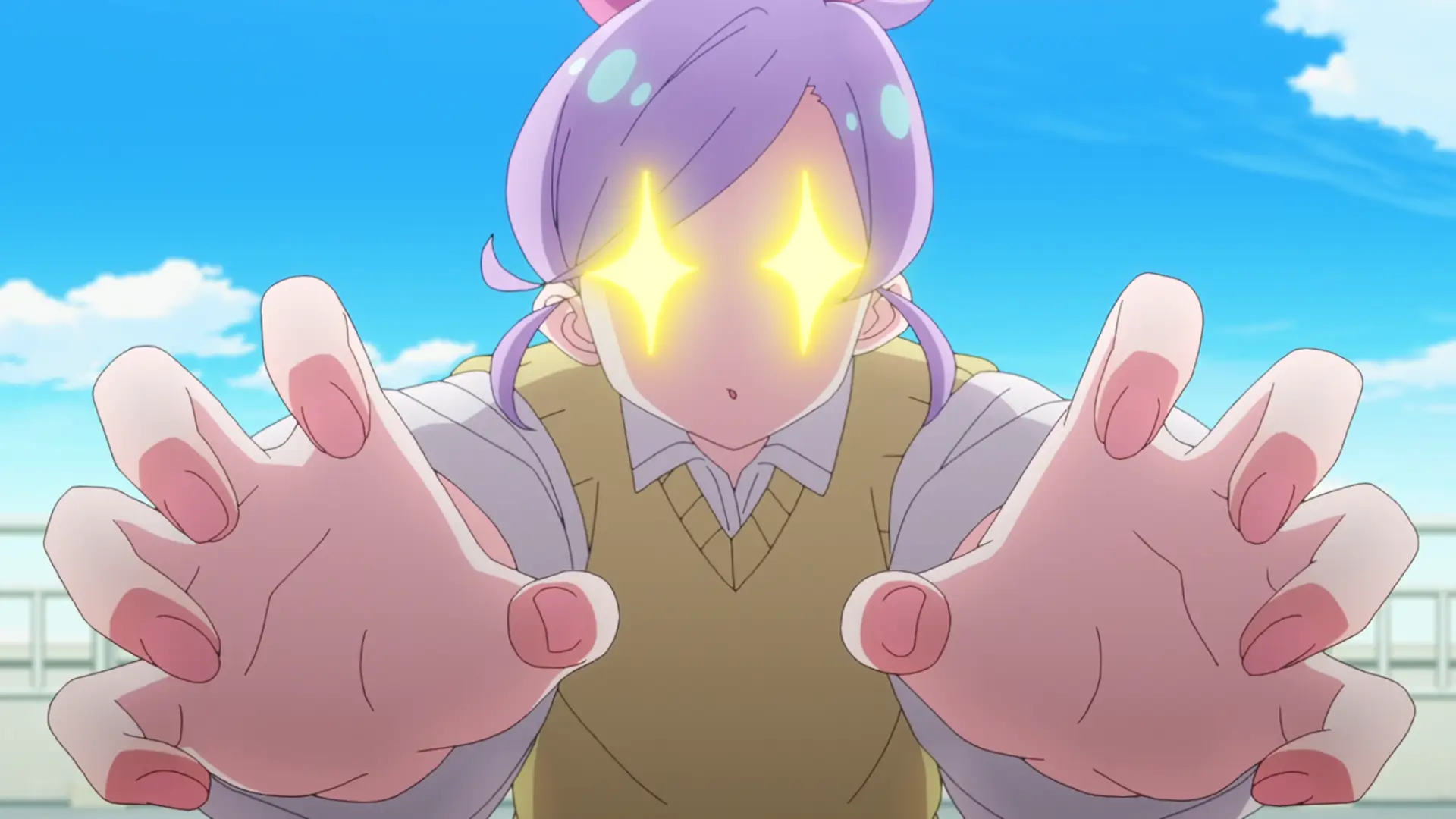 Run away! I'll stop her *jumps toward Momiji*. Yeah I know she wouldn't like massaging me, but still one can dream!